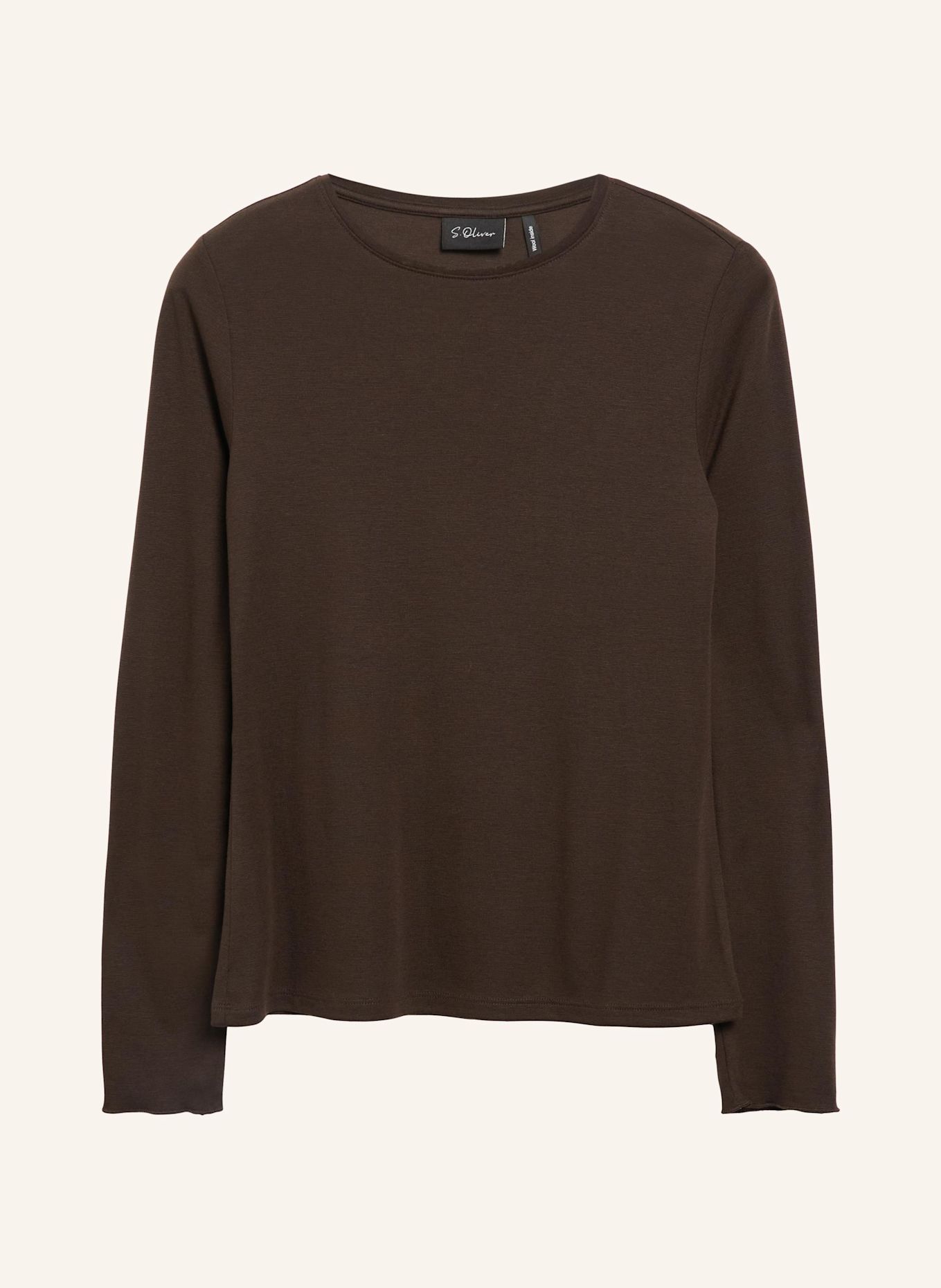 s.Oliver T-Shirt: BRAUN