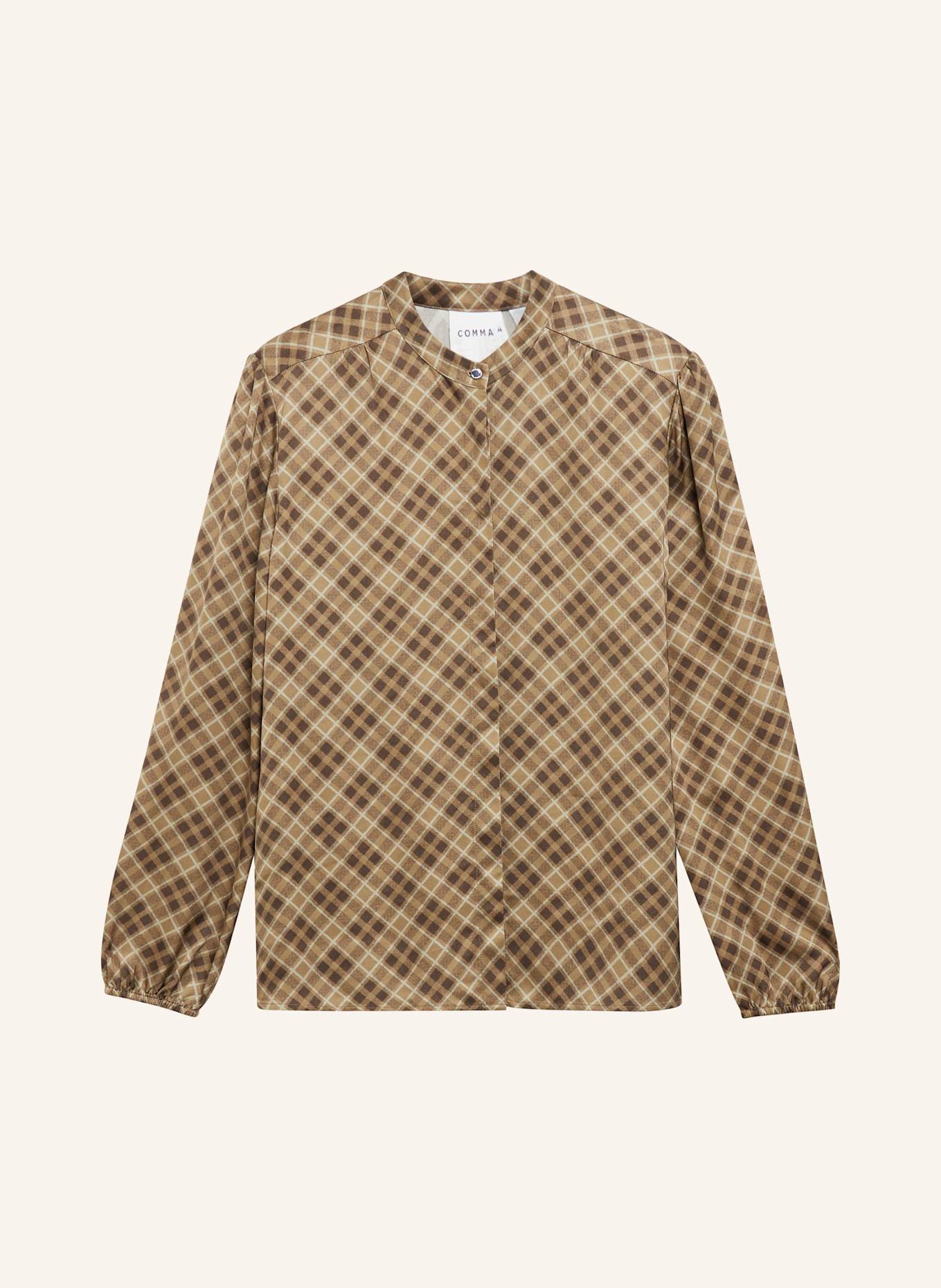 comma Bluse: BRAUN