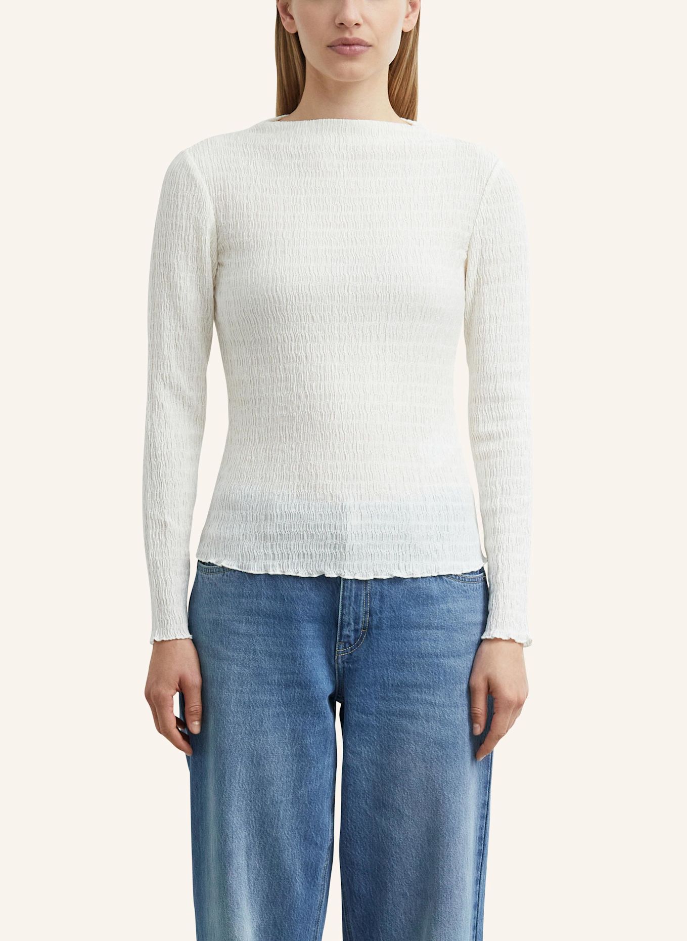 COMMA T-Shirt: CREME