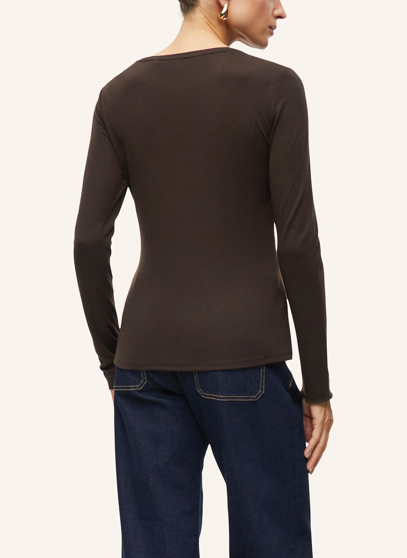 s.Oliver T-Shirt: BRAUN
