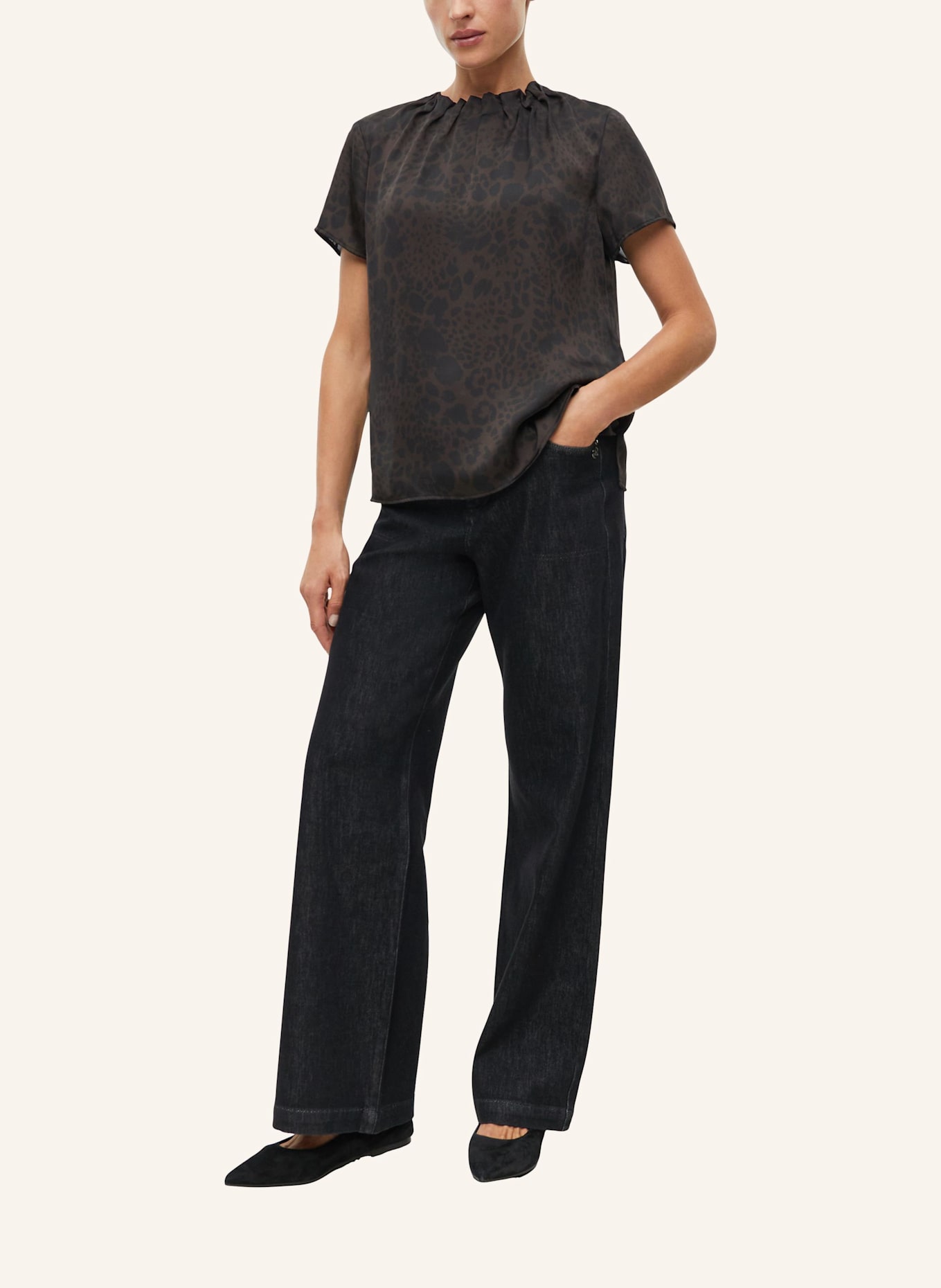 s.Oliver Bluse: BRAUN