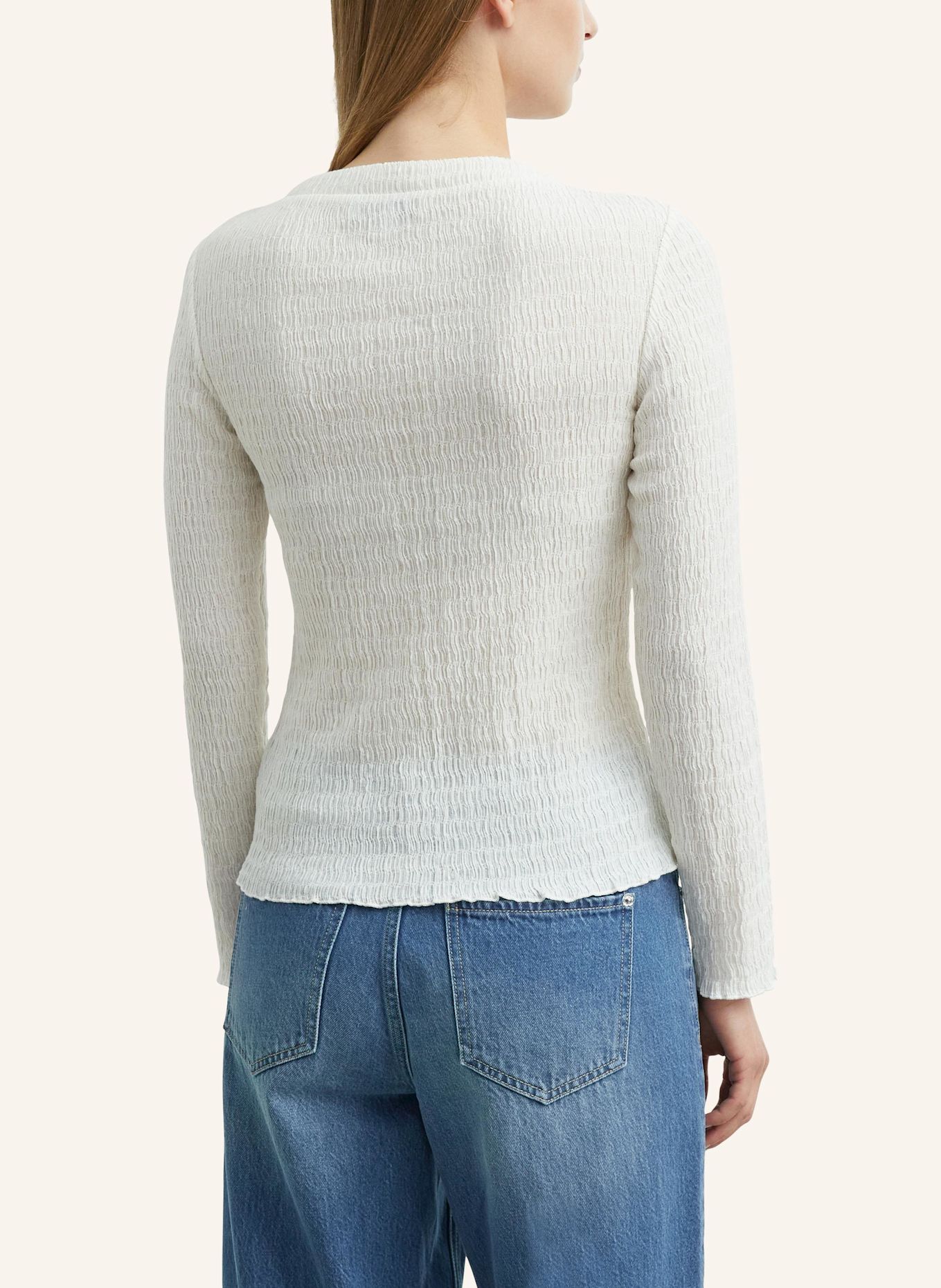 COMMA T-Shirt: CREME