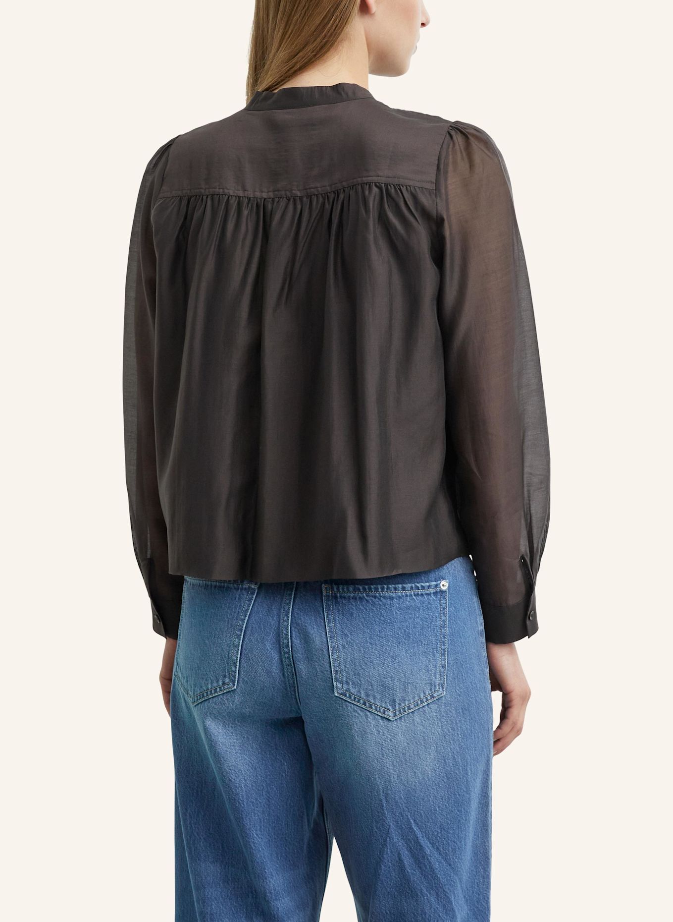 COMMA Bluse: BRAUN