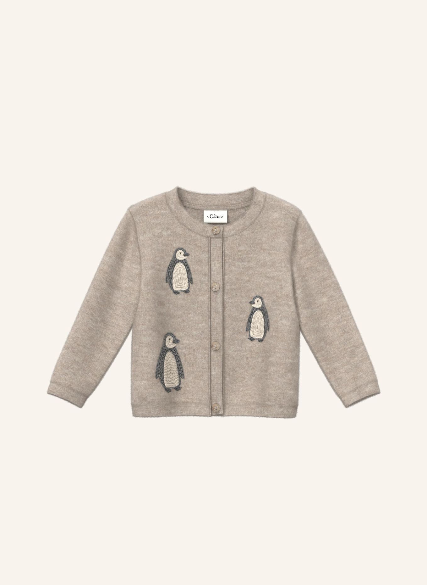 s.Oliver Strickjacke: BRAUN