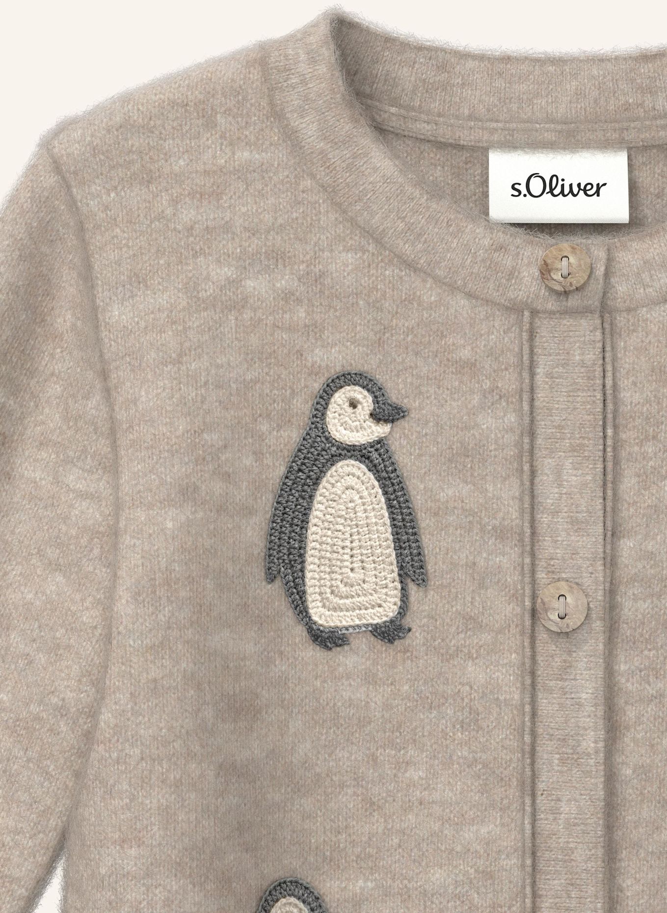 s.Oliver Strickjacke: BRAUN