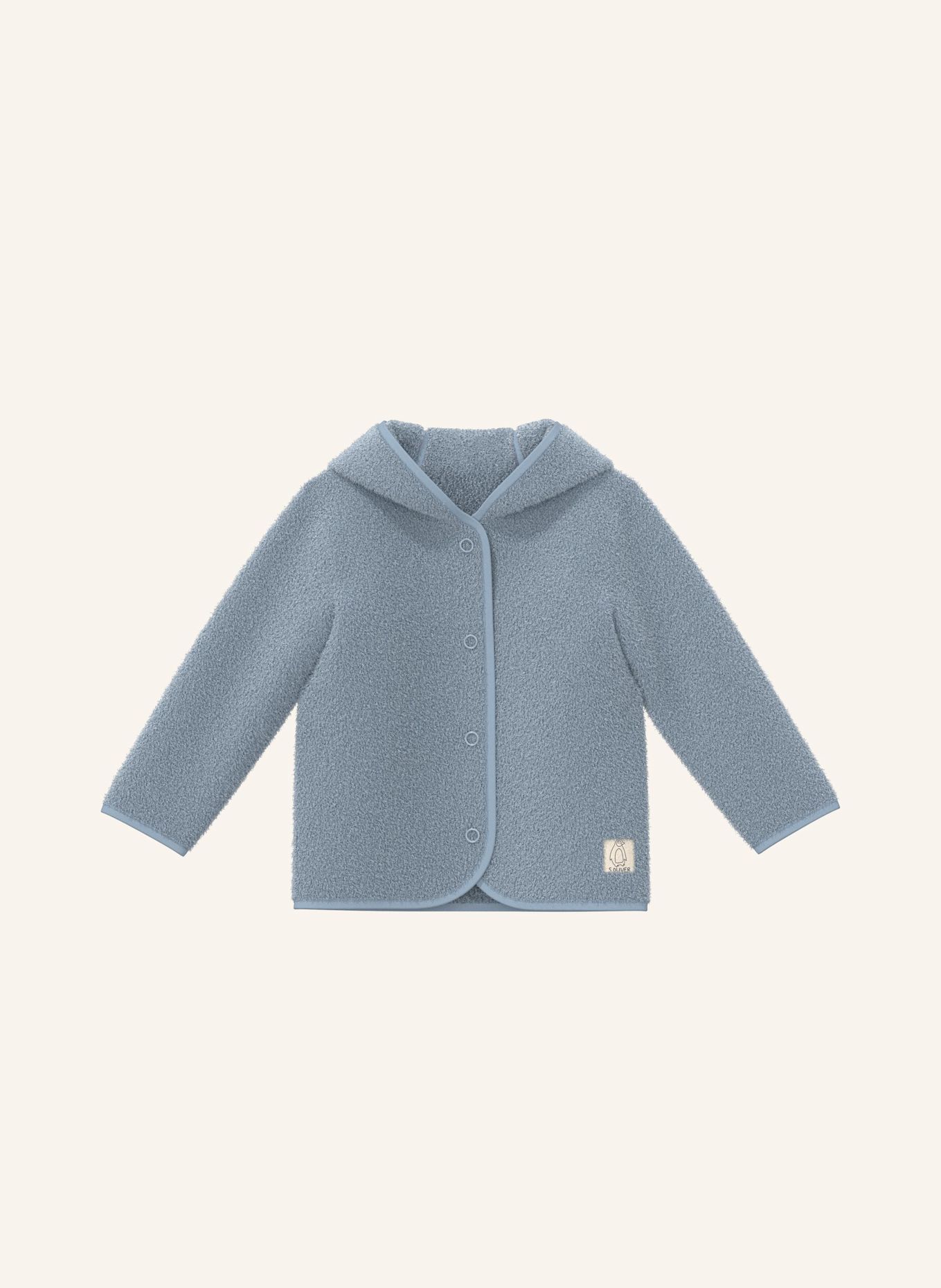 s.Oliver Sweatshirt Jacke: BLAU