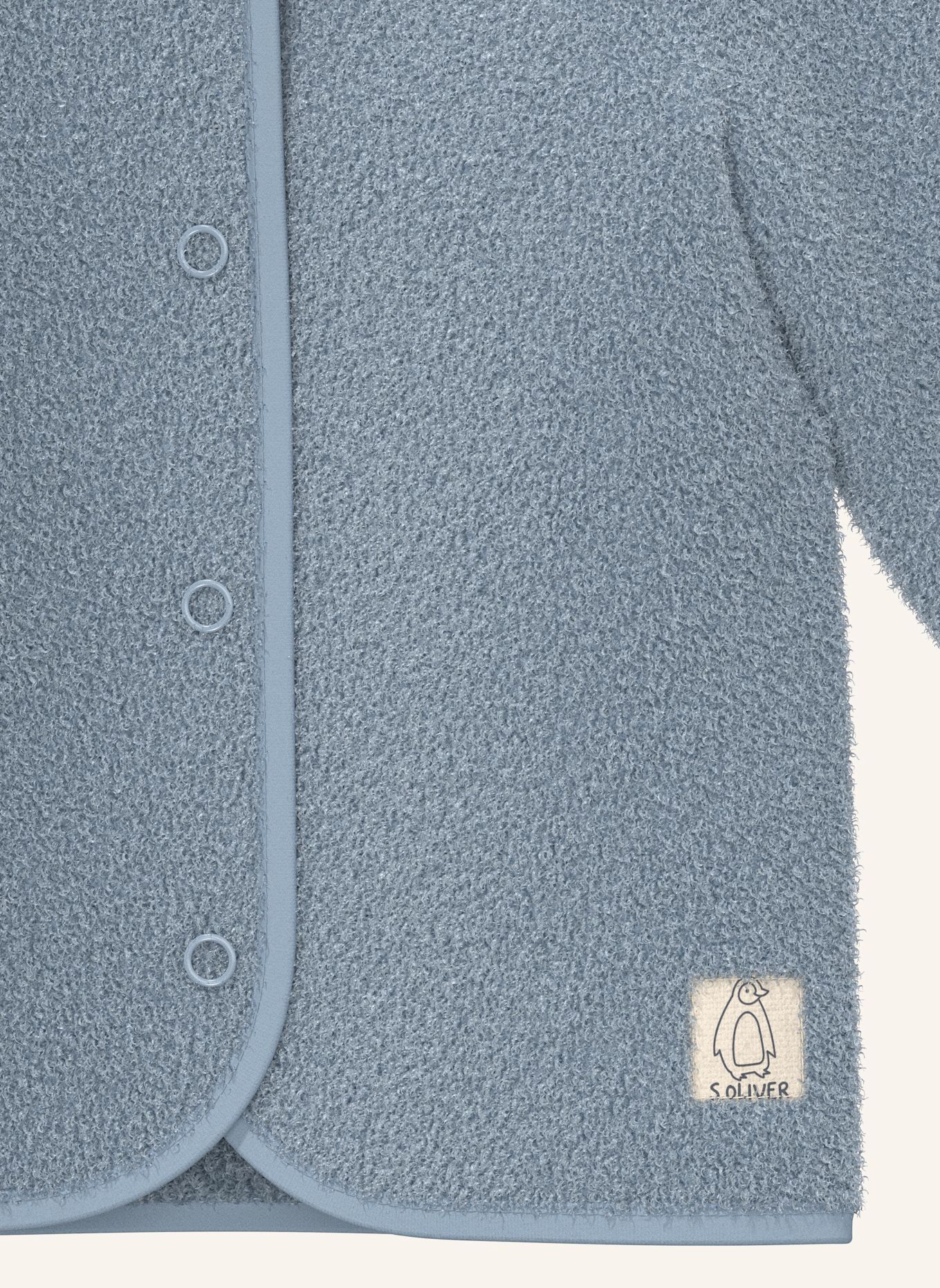 s.Oliver Sweatshirt Jacke: BLAU