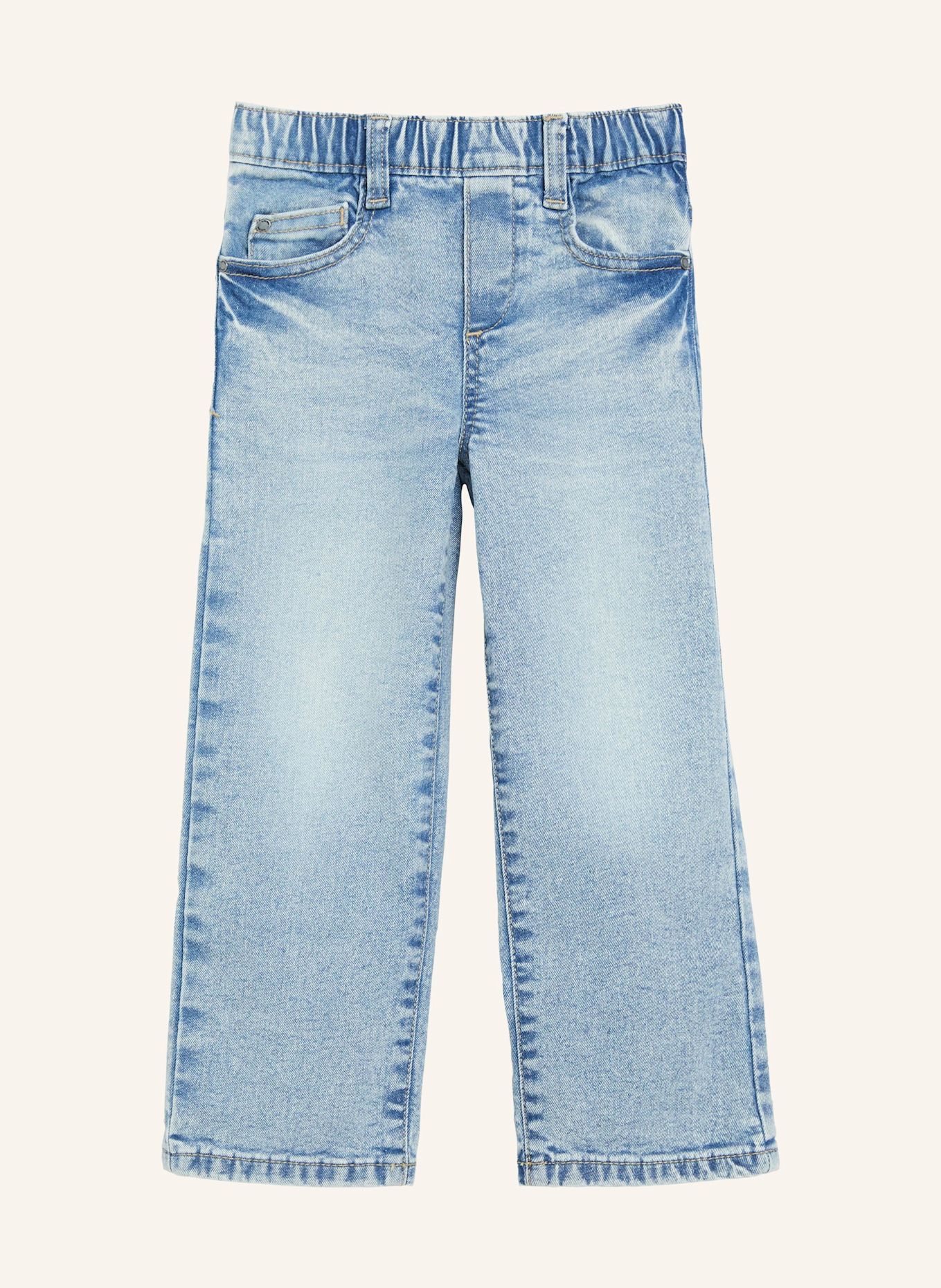 s.Oliver Jeans-Hose BAGGY: BLAU