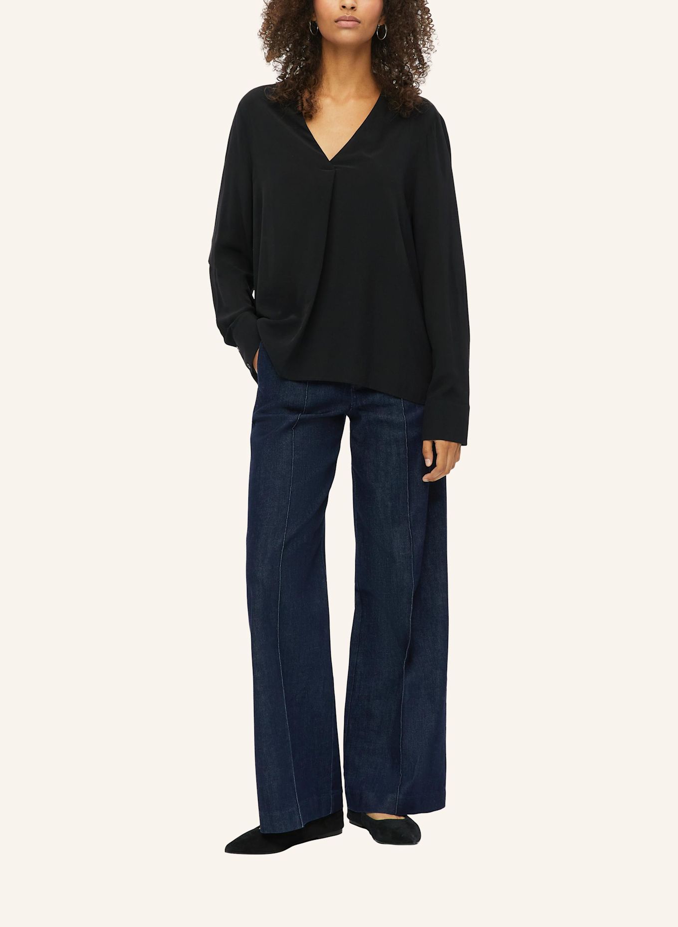 s.Oliver Bluse: SCHWARZ