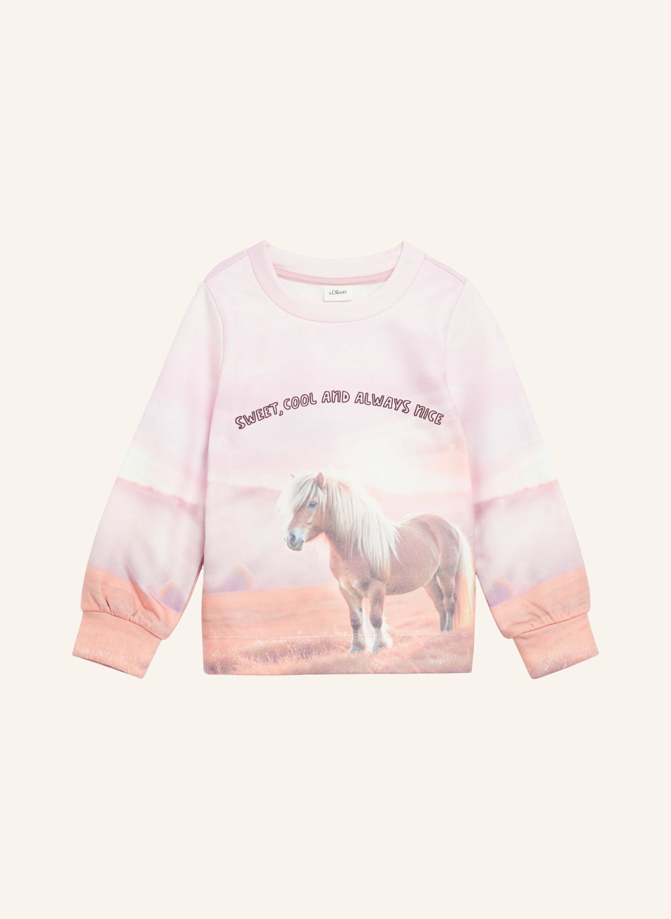s.Oliver Sweatshirt: PINK