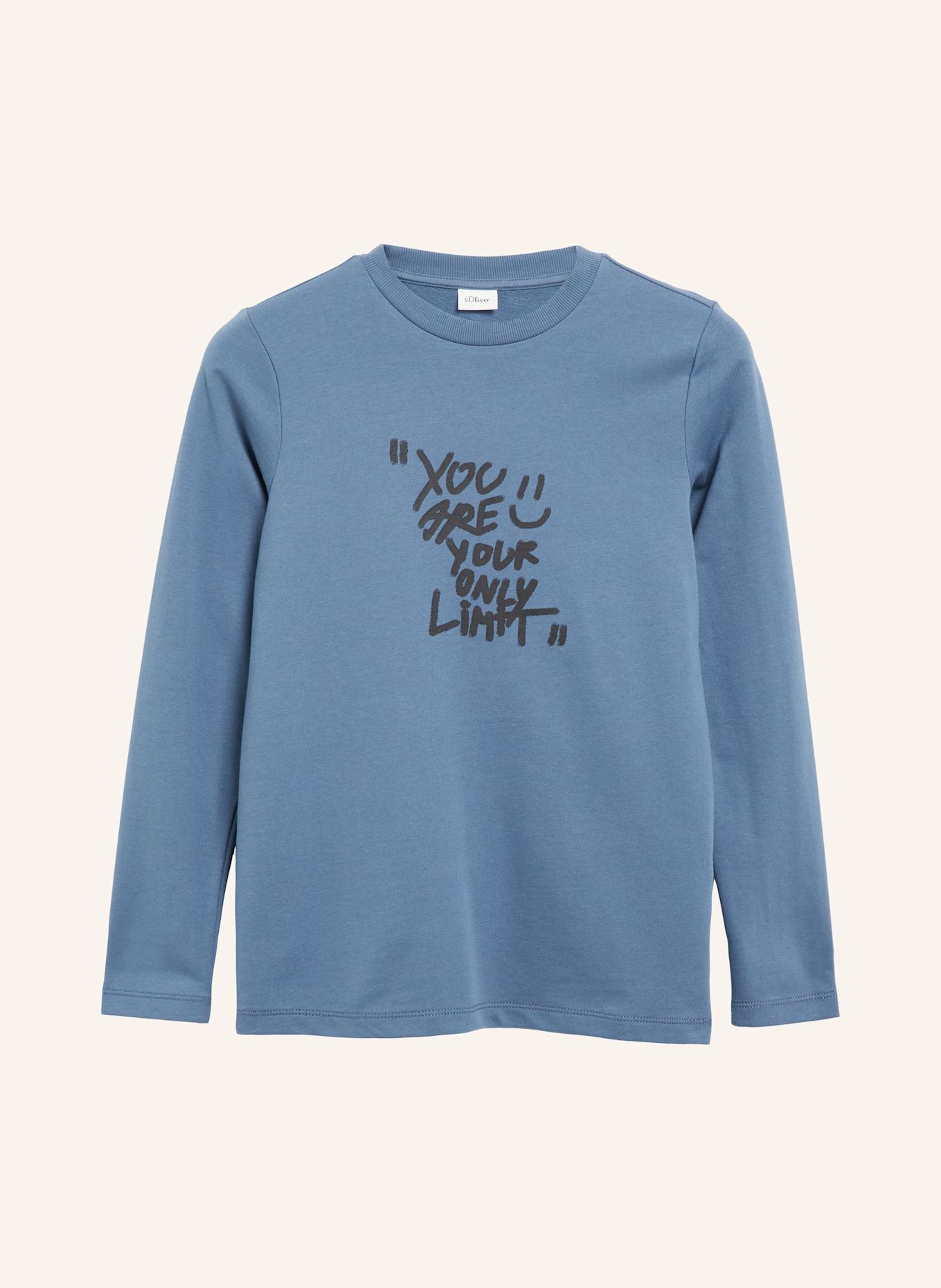 s.Oliver T-Shirt: BLAU