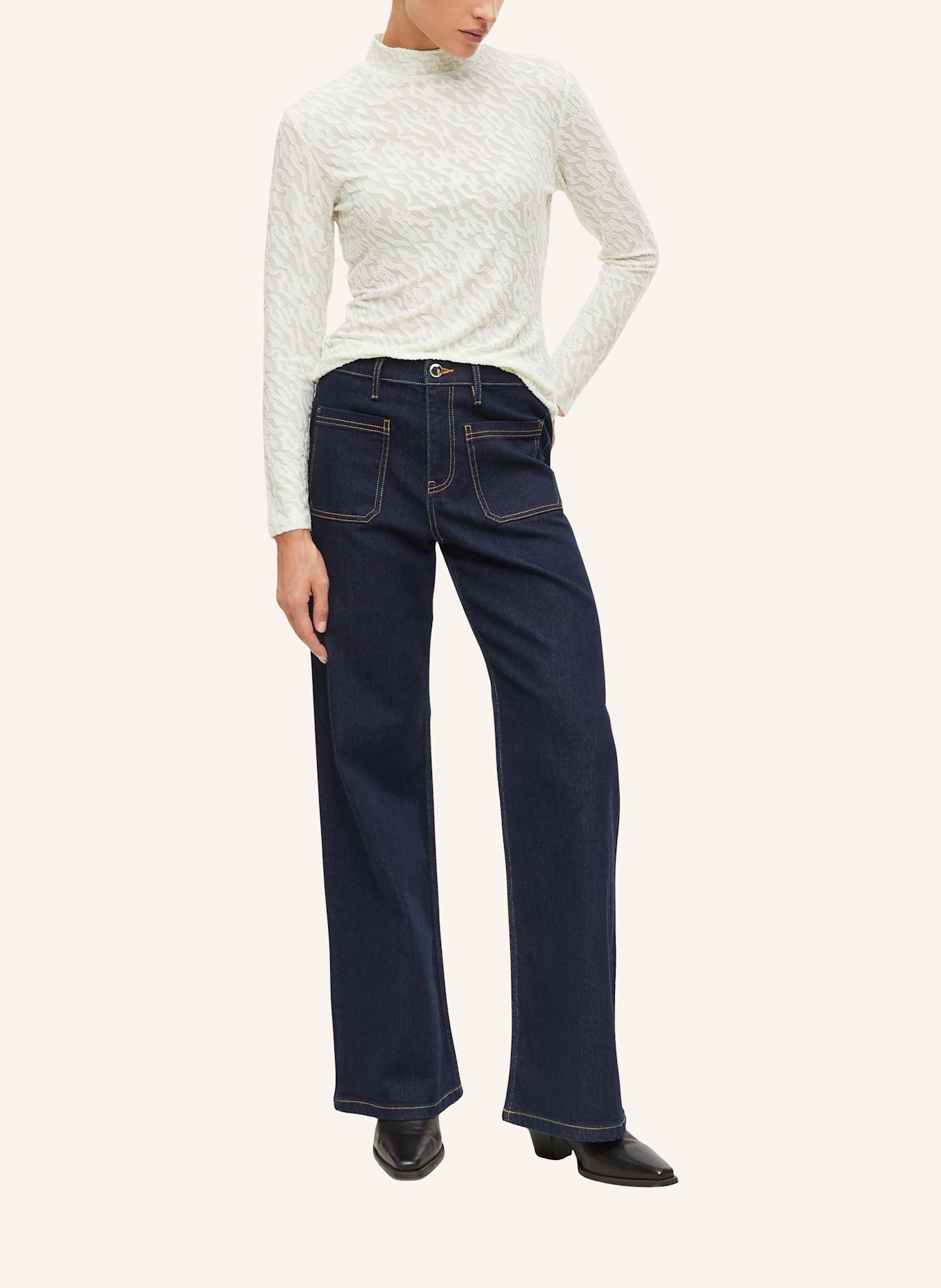 s.Oliver T-Shirt: CREME