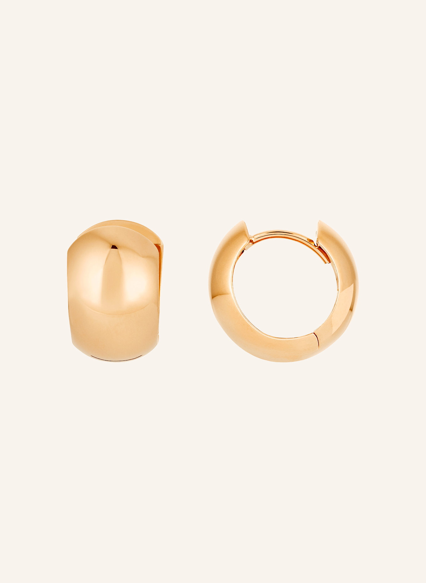 WEMPE Fine Jewelry Creolen BASICS: GOLD