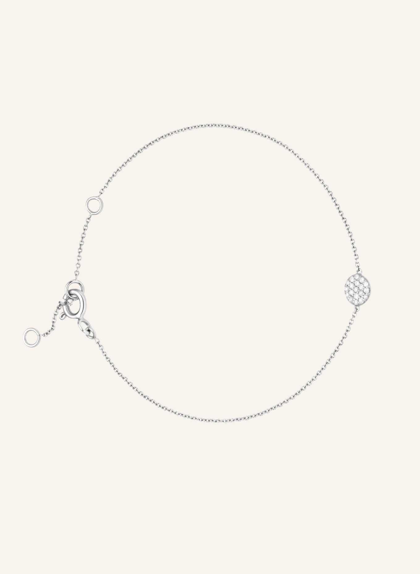 WEMPE Fine Jewelry Armband MINIMALISM: WEISSGOLD