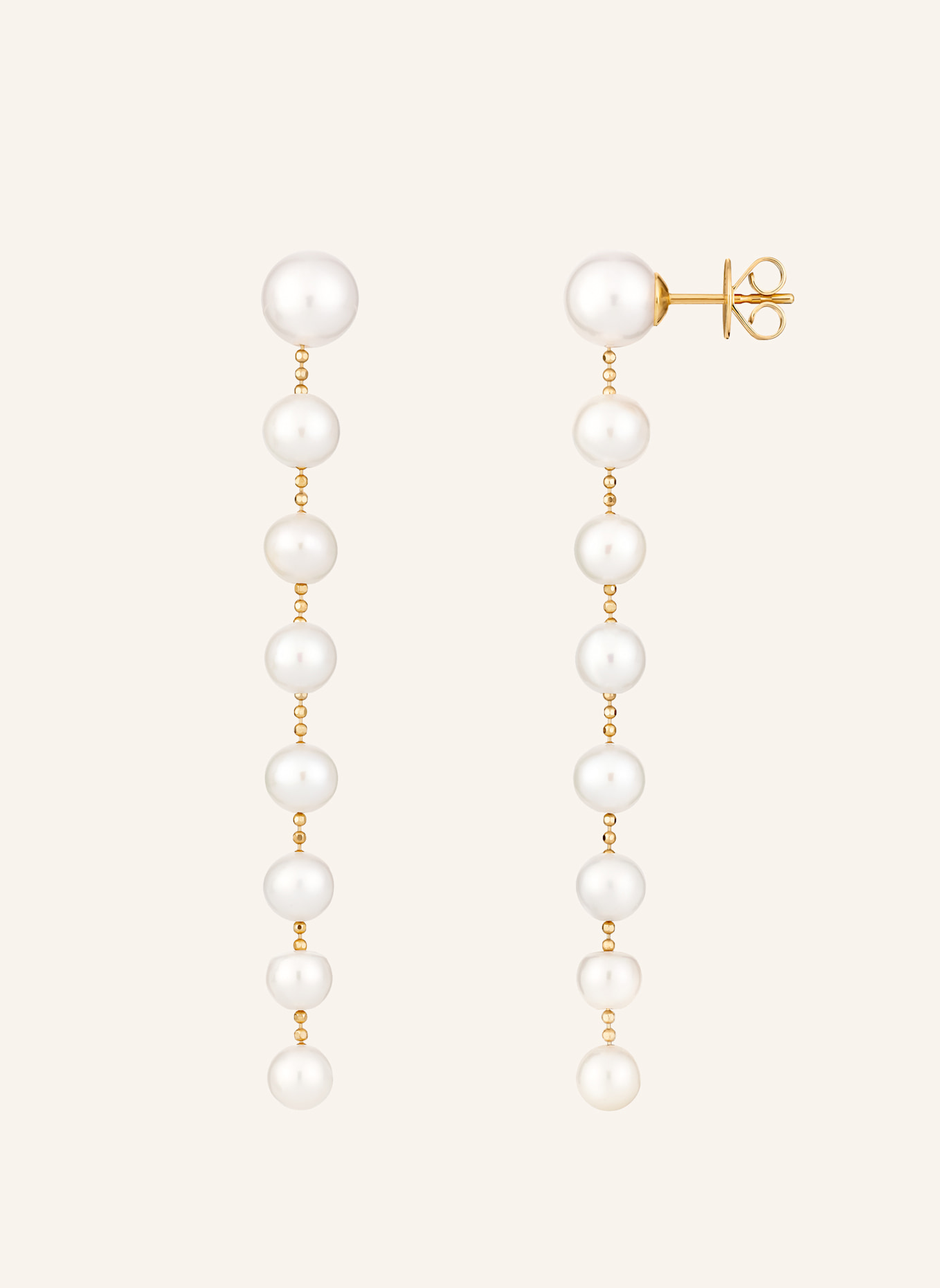 WEMPE Fine Jewelry Ohrringe TWIST: GOLD