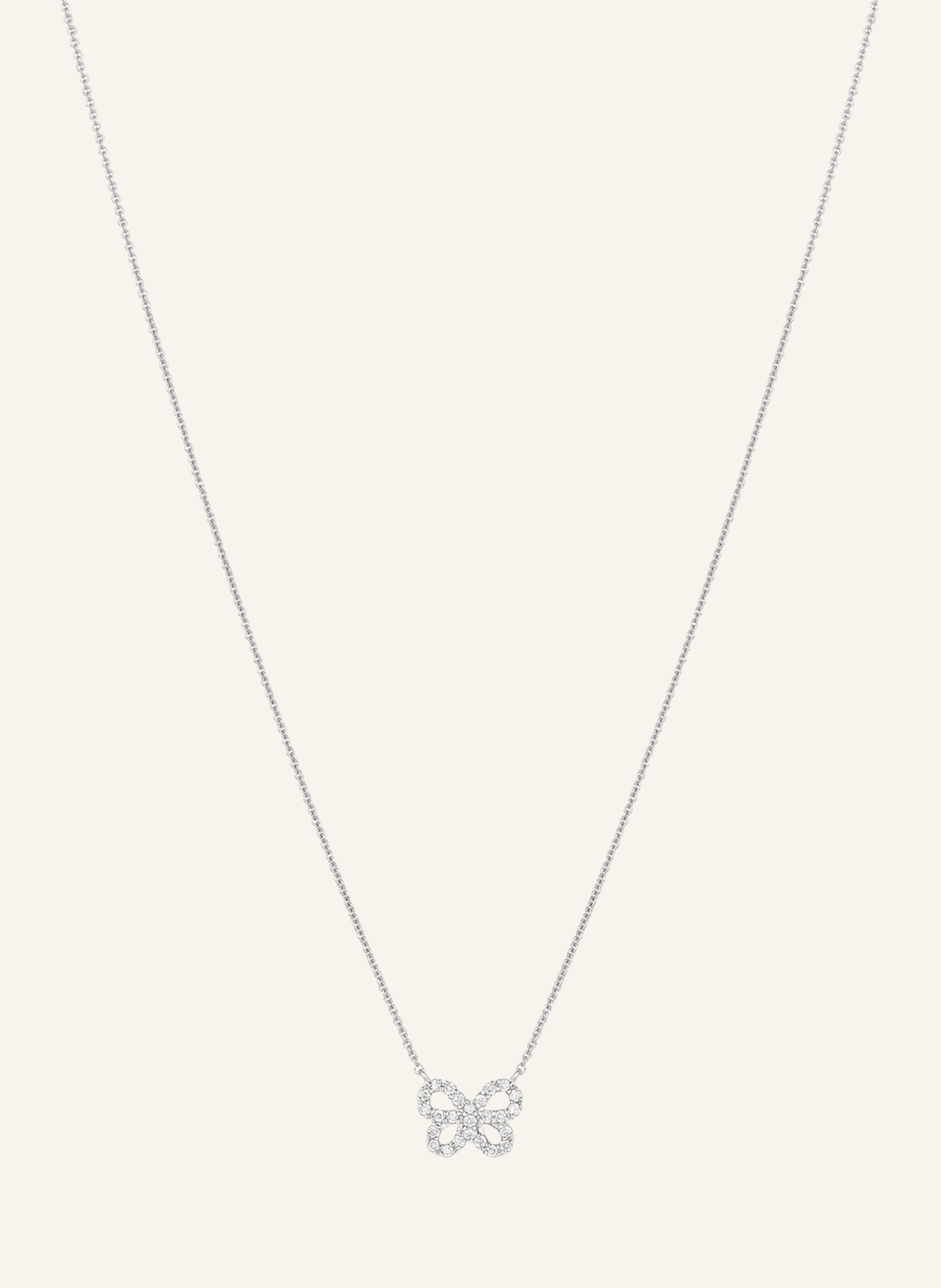 WEMPE Fine Jewelry Anhänger MINIMALISM: WEISSGOLD