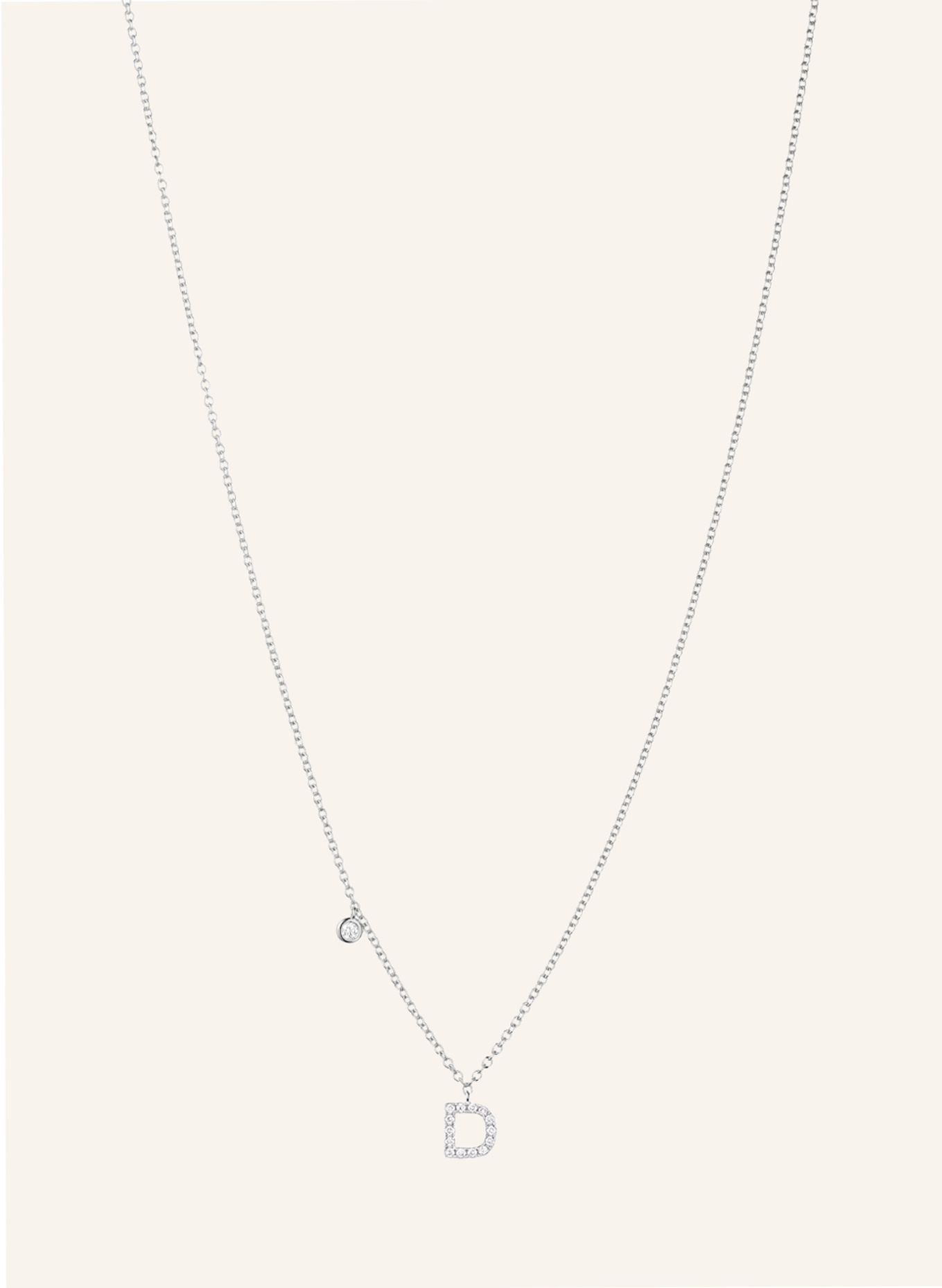 WEMPE Fine Jewelry Anhänger MINIMALISM: WEISSGOLD