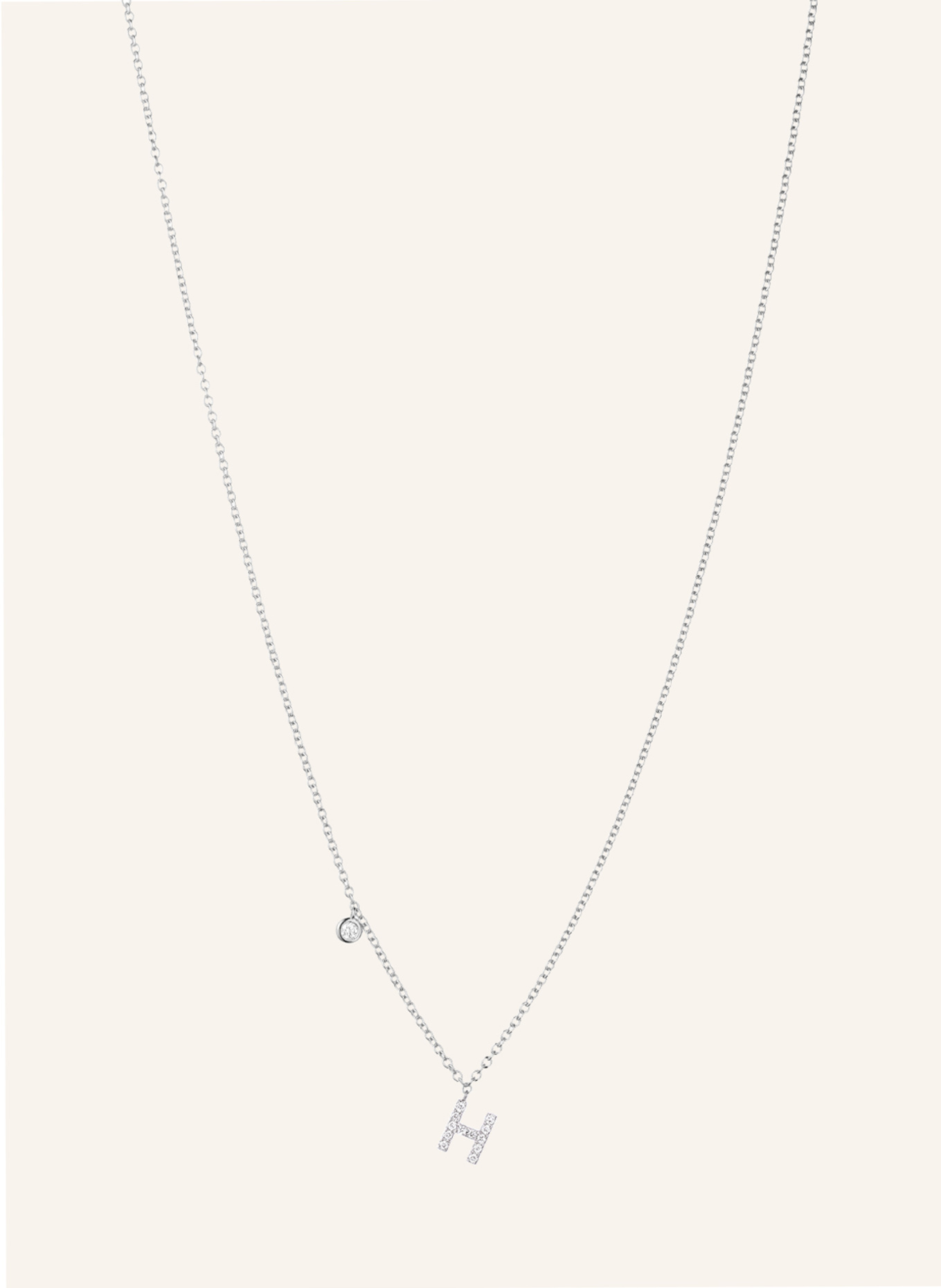 WEMPE Fine Jewelry Anhänger MINIMALISM: WEISSGOLD