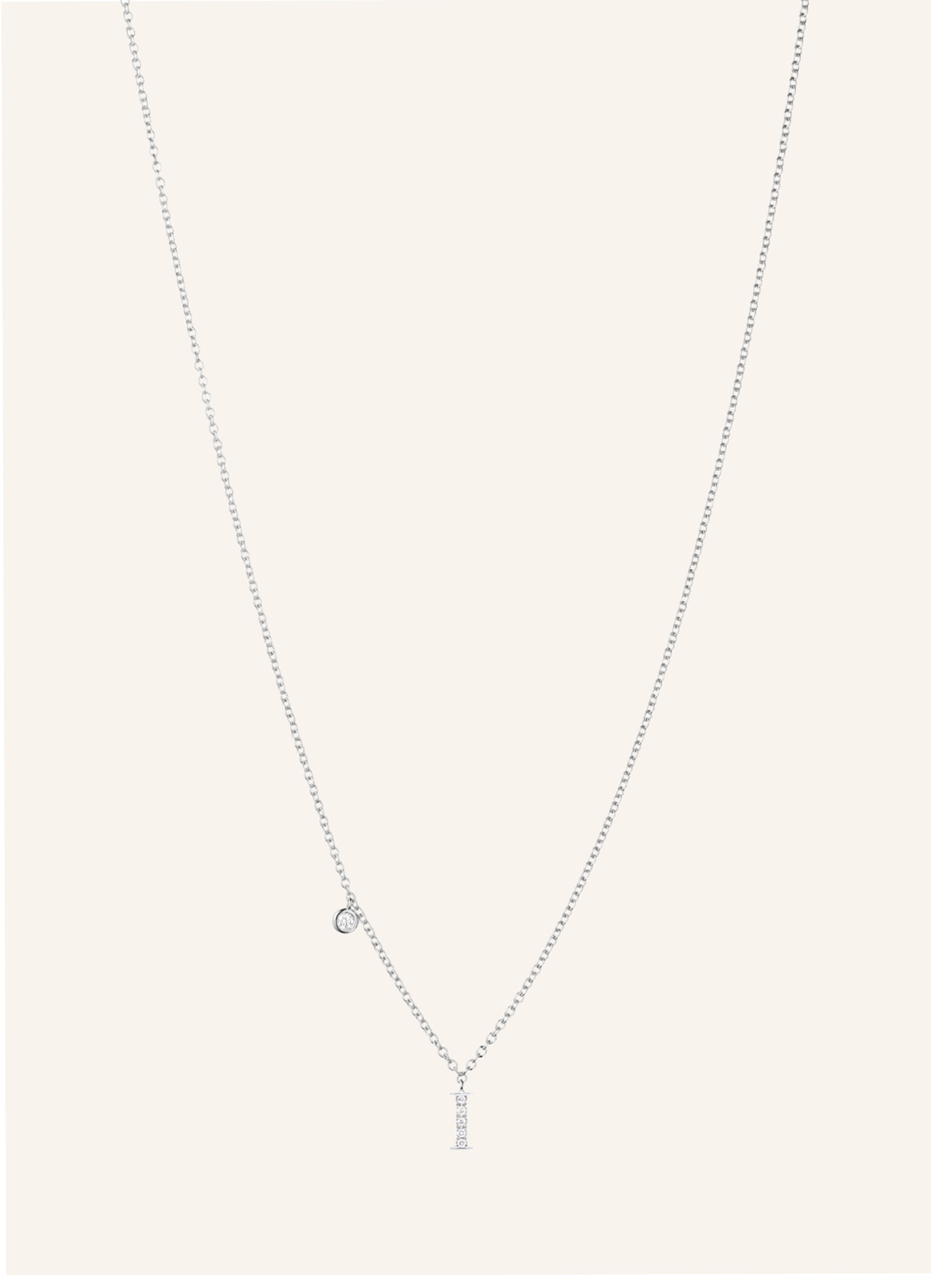 WEMPE Fine Jewelry Anhänger MINIMALISM: WEISSGOLD