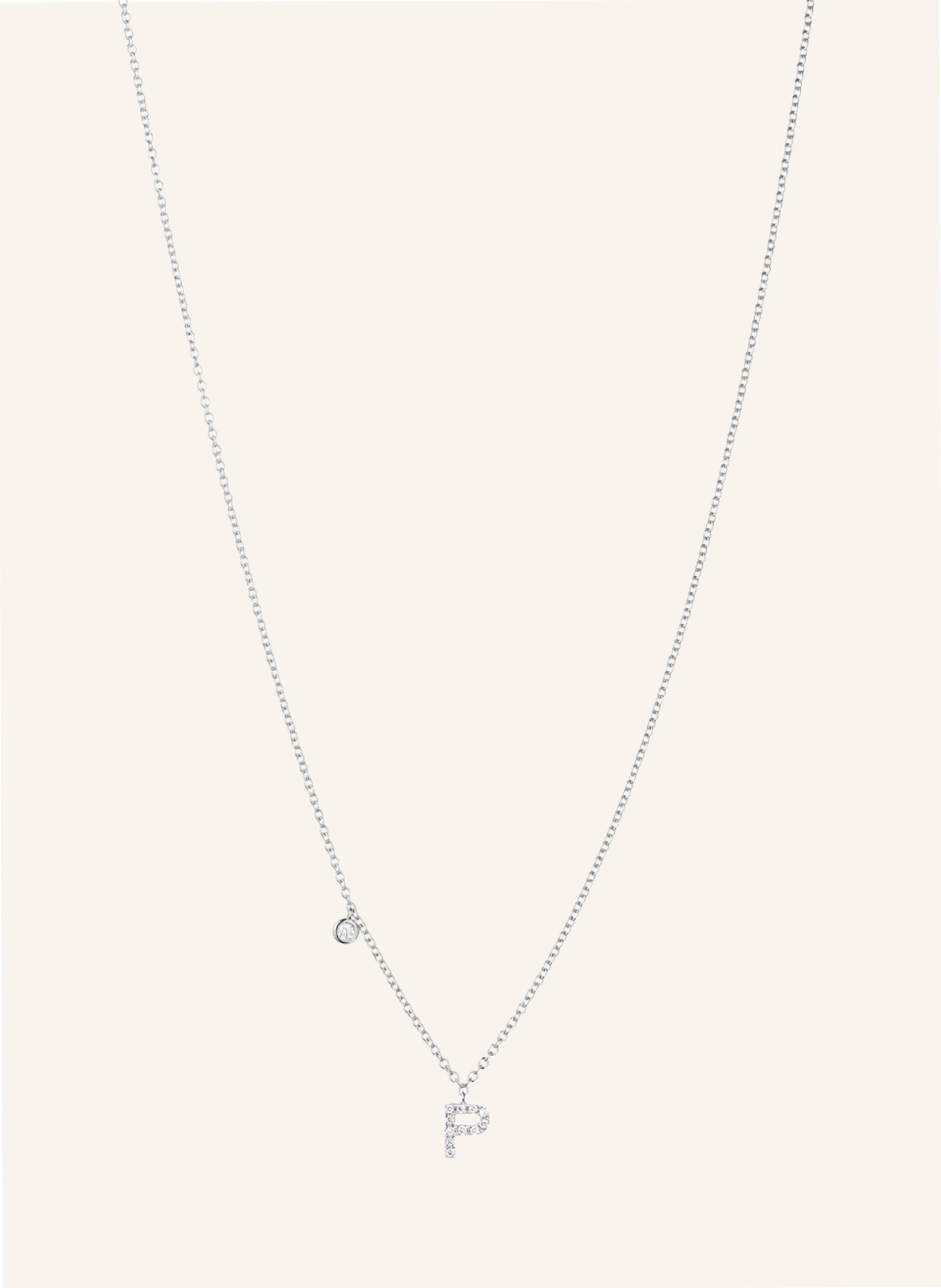 WEMPE Fine Jewelry Anhänger MINIMALISM: WEISSGOLD