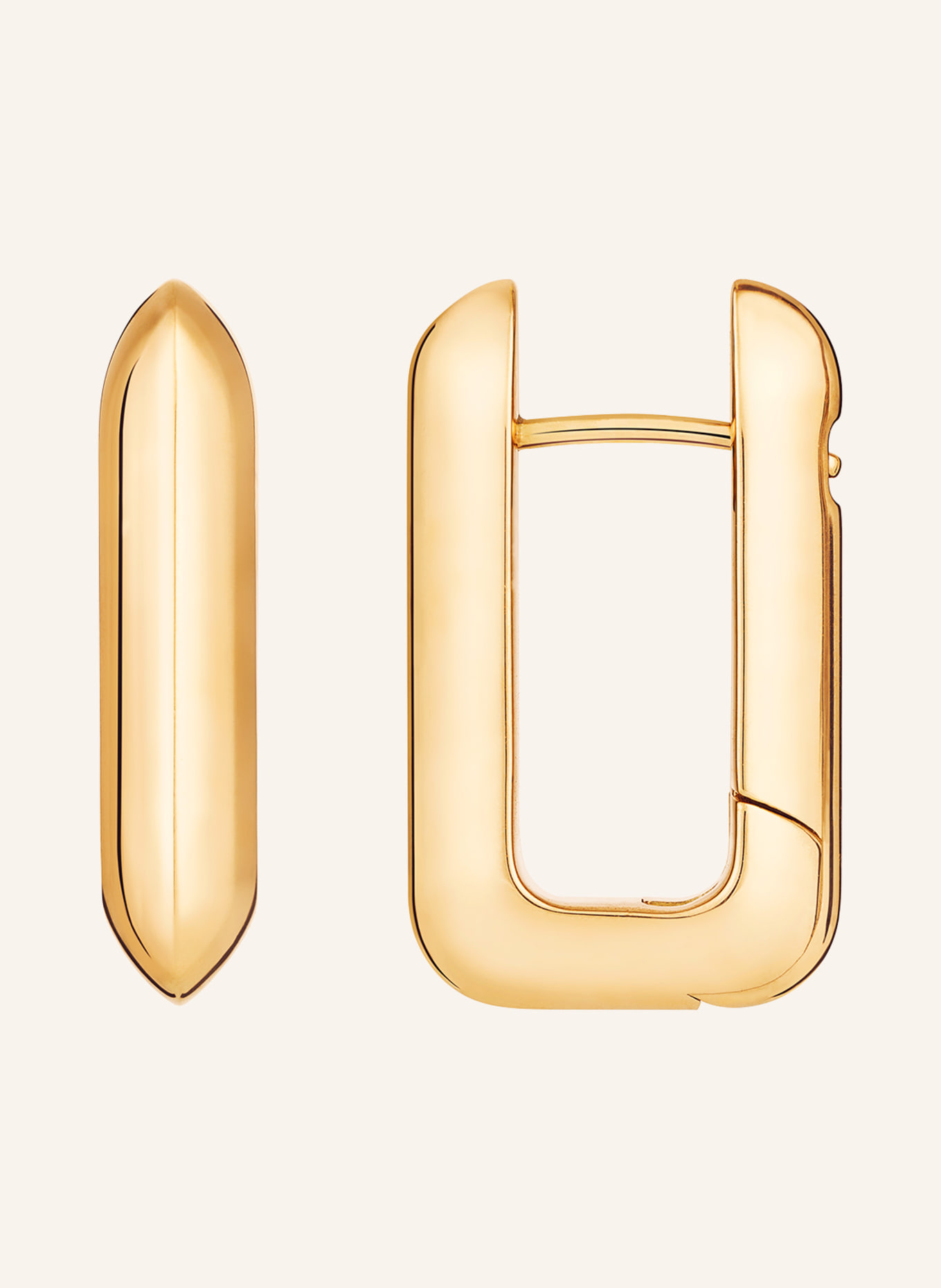 WEMPE Creole Fine Jewelry Creole TWIST: GOLD