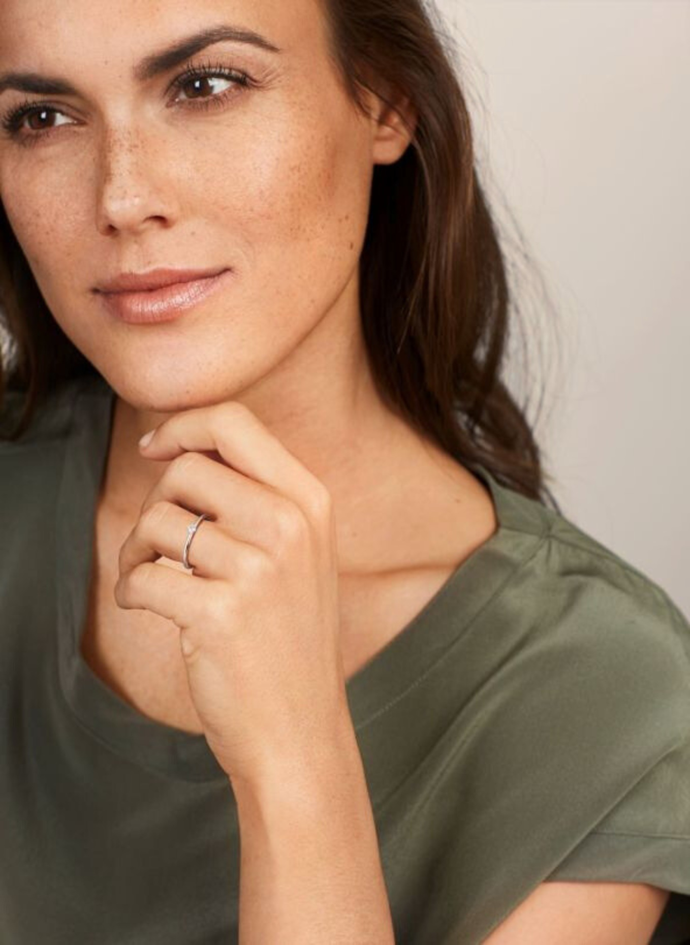 WEMPE Fine Jewelry Ring ONE: WEISSGOLD