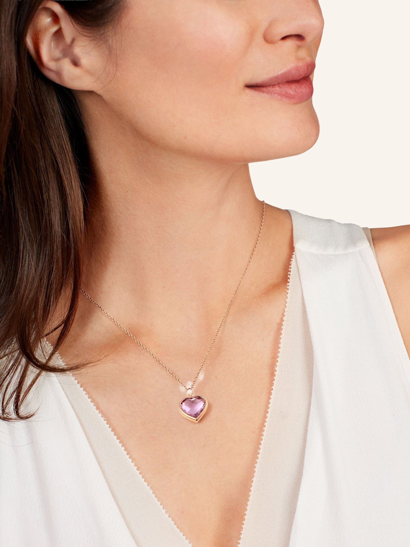 WEMPE Fine Jewelry Anhänger TWIST: ROSÉGOLD