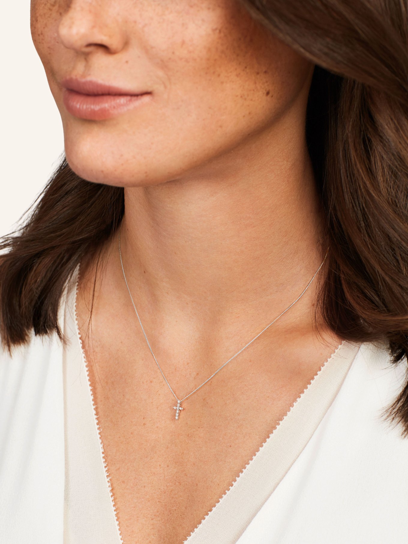 WEMPE Fine Jewelry Anhänger MINIMALISM: WEISSGOLD