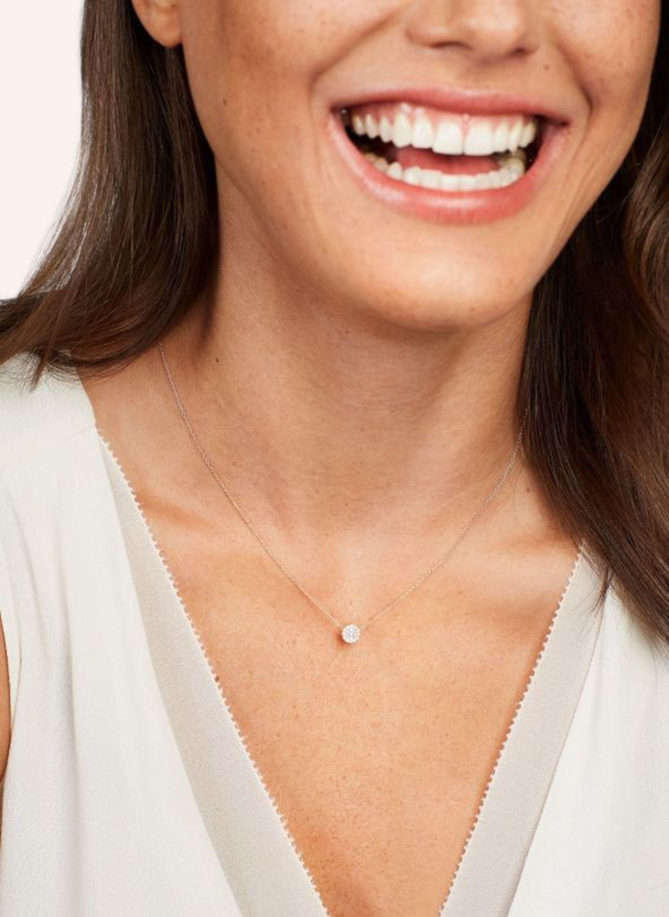 WEMPE Fine Jewelry Anhänger MINIMALISM: ROSÉGOLD