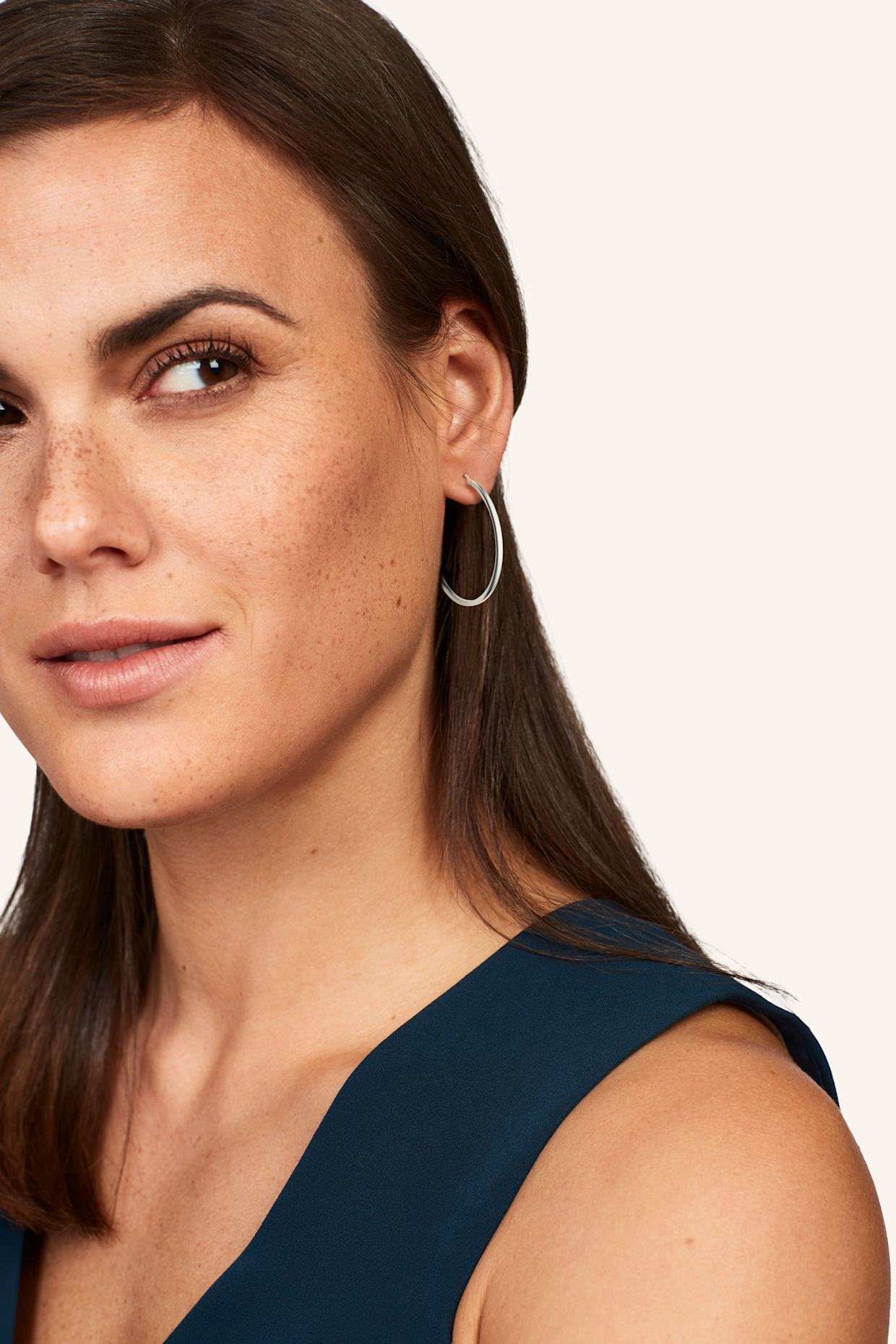 WEMPE Fine Jewelry Creolen TWIST: WEISSGOLD