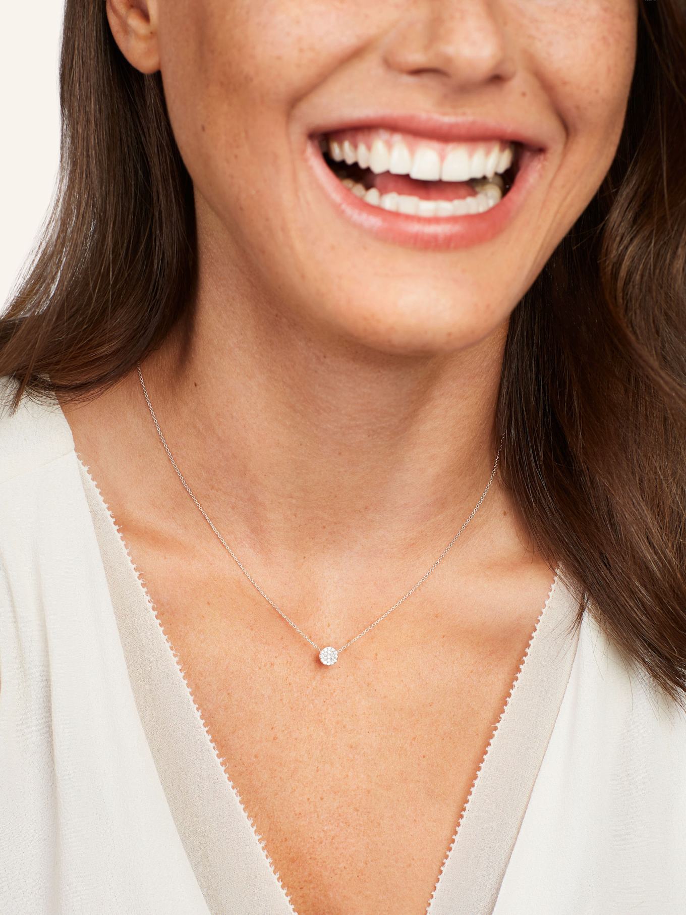 WEMPE Fine Jewelry Anhänger MINIMALISM: WEISSGOLD