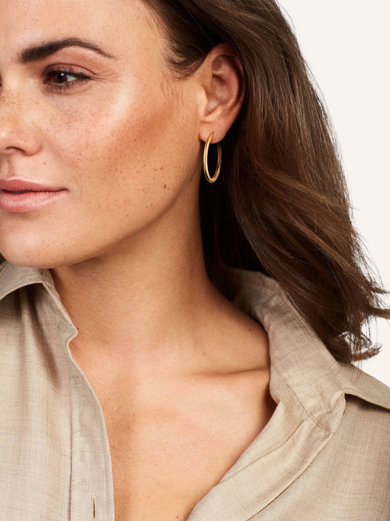 WEMPE Fine Jewelry Creole BASICS: GOLD