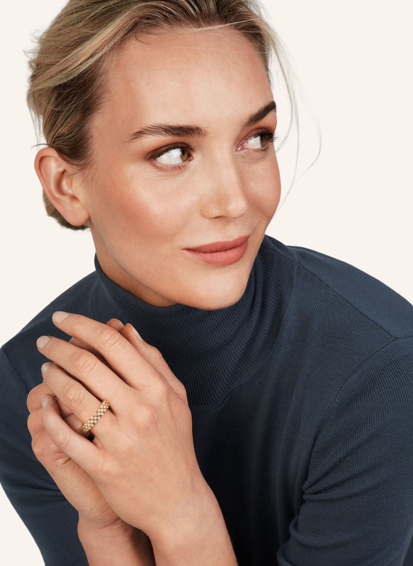 WEMPE Serafino Consoli Ring MULTISIZE: GOLD