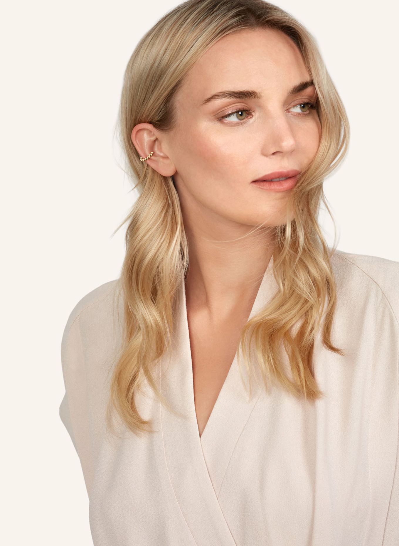 WEMPE BY KIM Ohrringe BLU: ROSÉGOLD