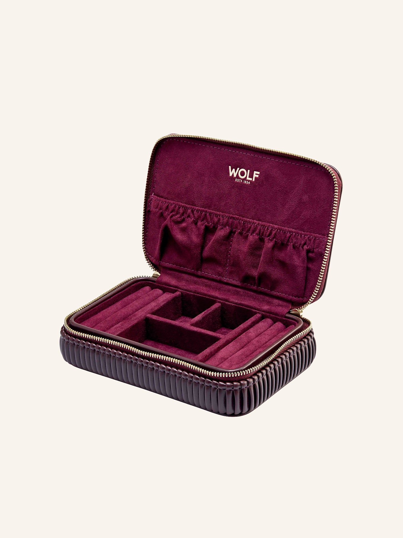 WEMPE Wolf Travel Etui Mini: DUNKELROT