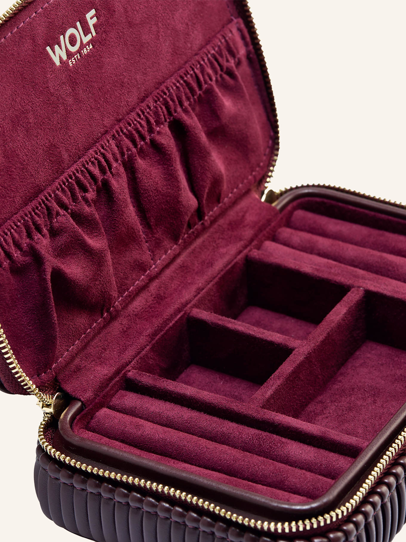 WEMPE Wolf Travel Etui Mini: DUNKELROT