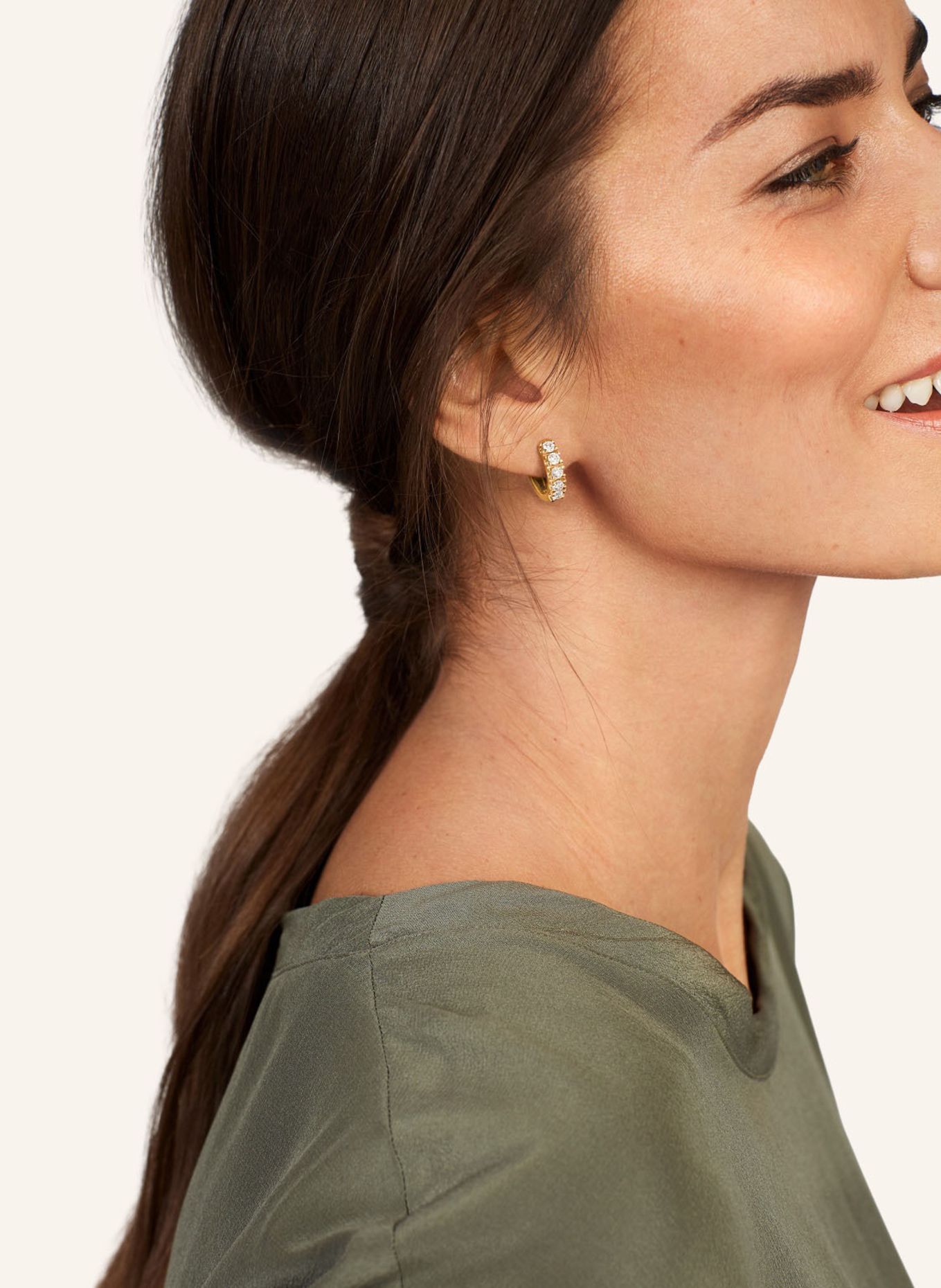 WEMPE Fine Jewelry Creole BASICS: GOLD