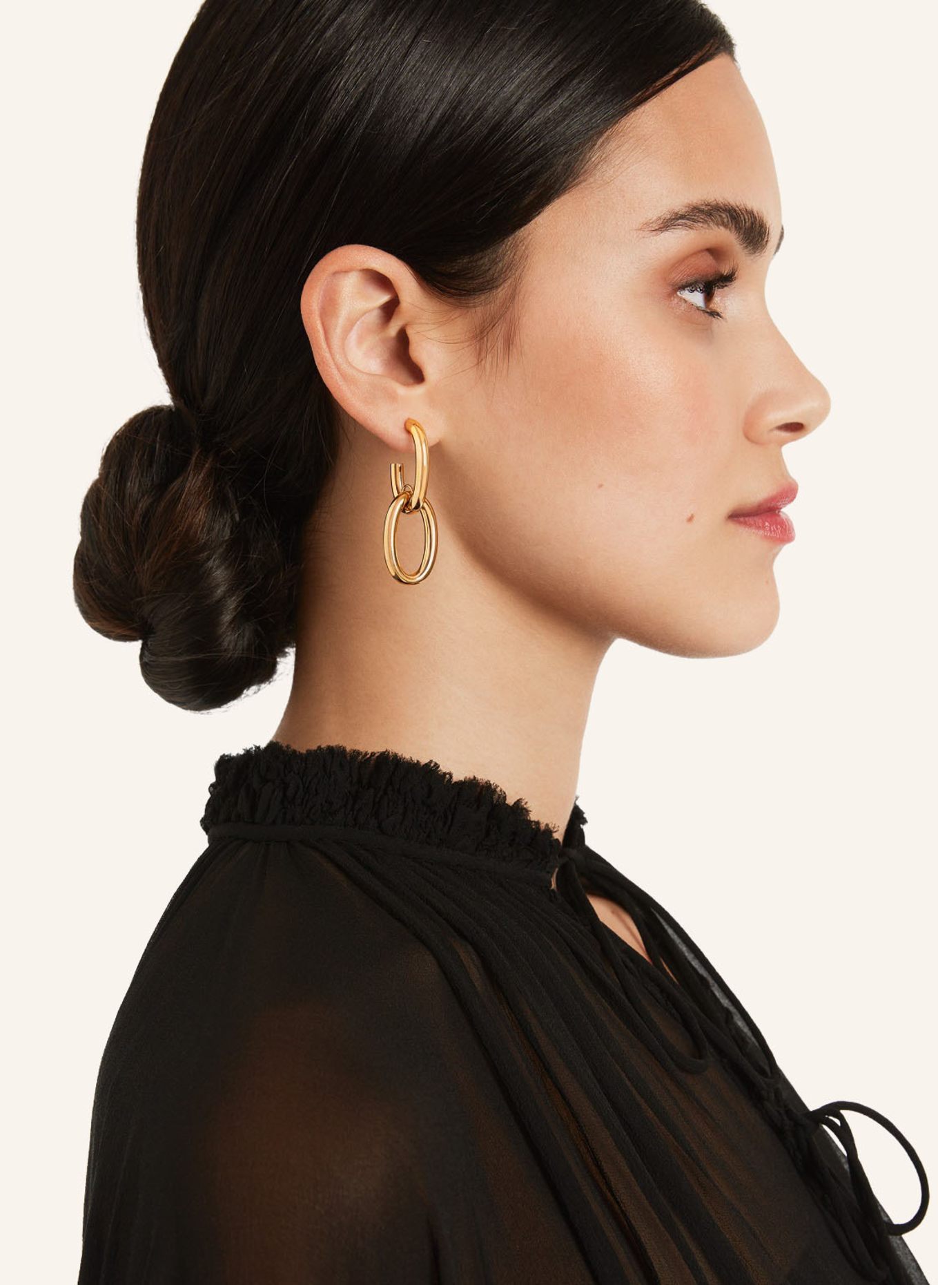 WEMPE Fine Jewelry Ohrringe TWIST RHYTMUS: GOLD