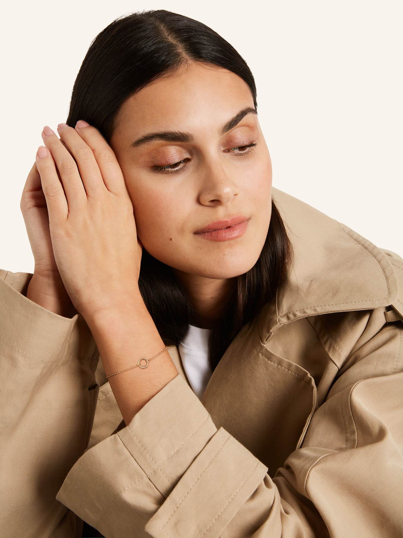 WEMPE BY KIM Armband HELIORO XS: ROSÉGOLD