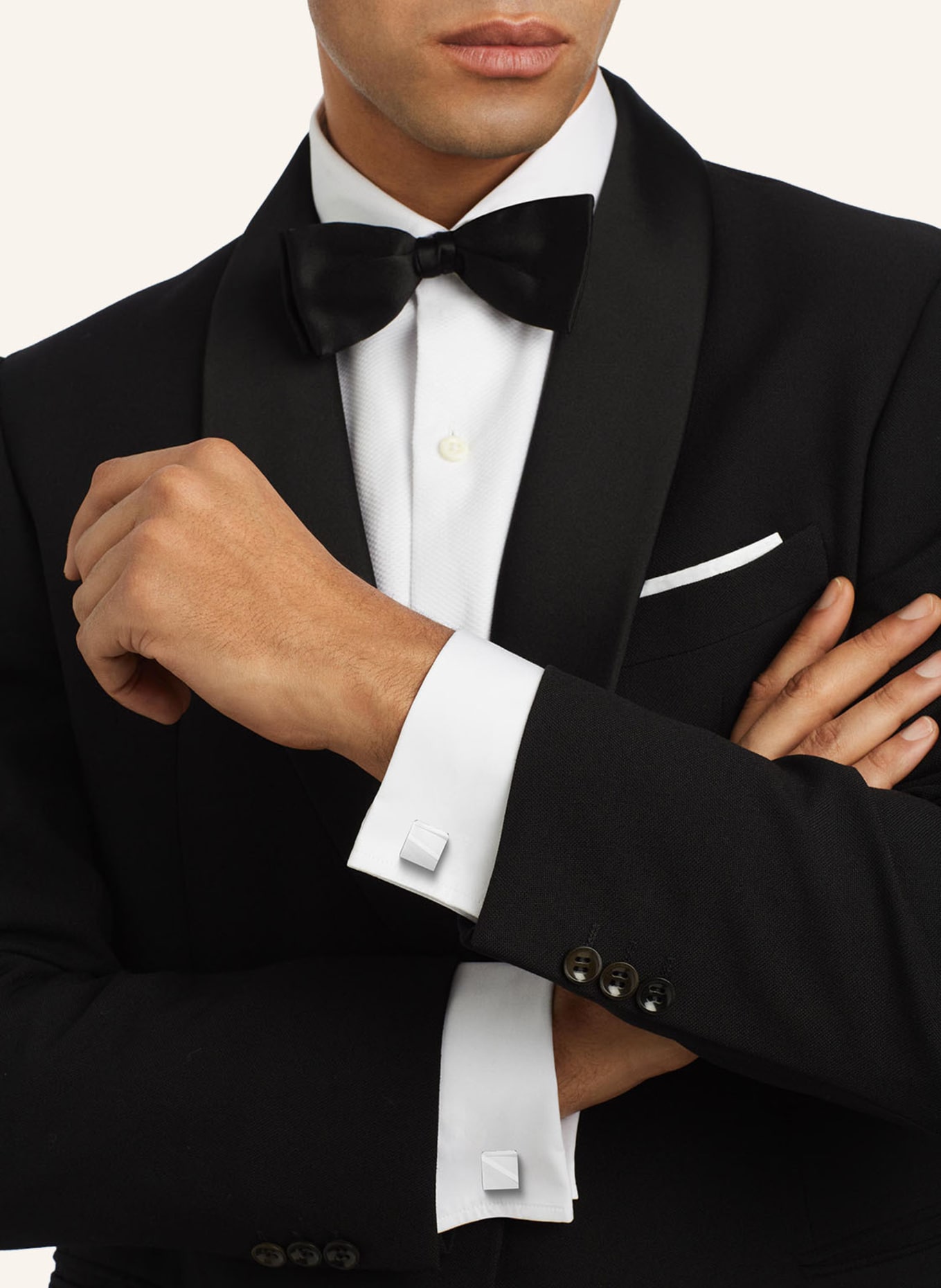 WEMPE Fine Jewelry Manschettenknöpfe BASICS: SILBER