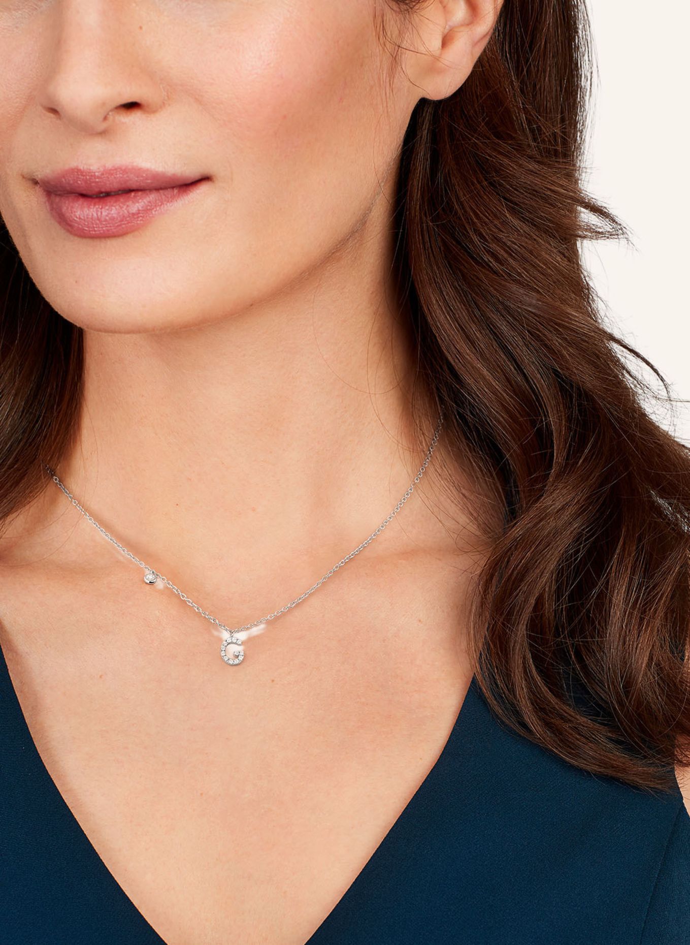 WEMPE Fine Jewelry Anhänger MINIMALISM: WEISSGOLD