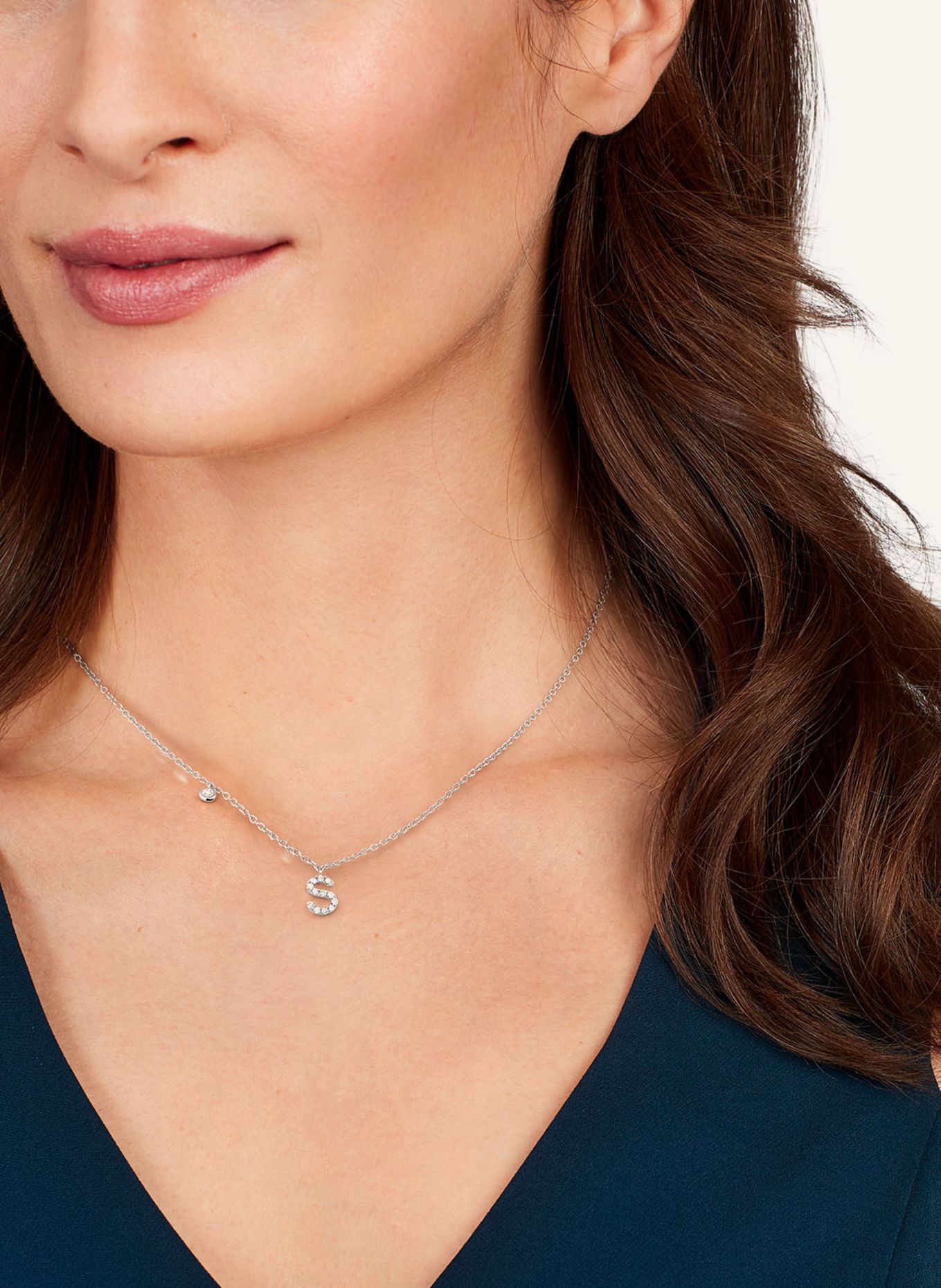 WEMPE Fine Jewelry Anhänger MINIMALISM: WEISSGOLD