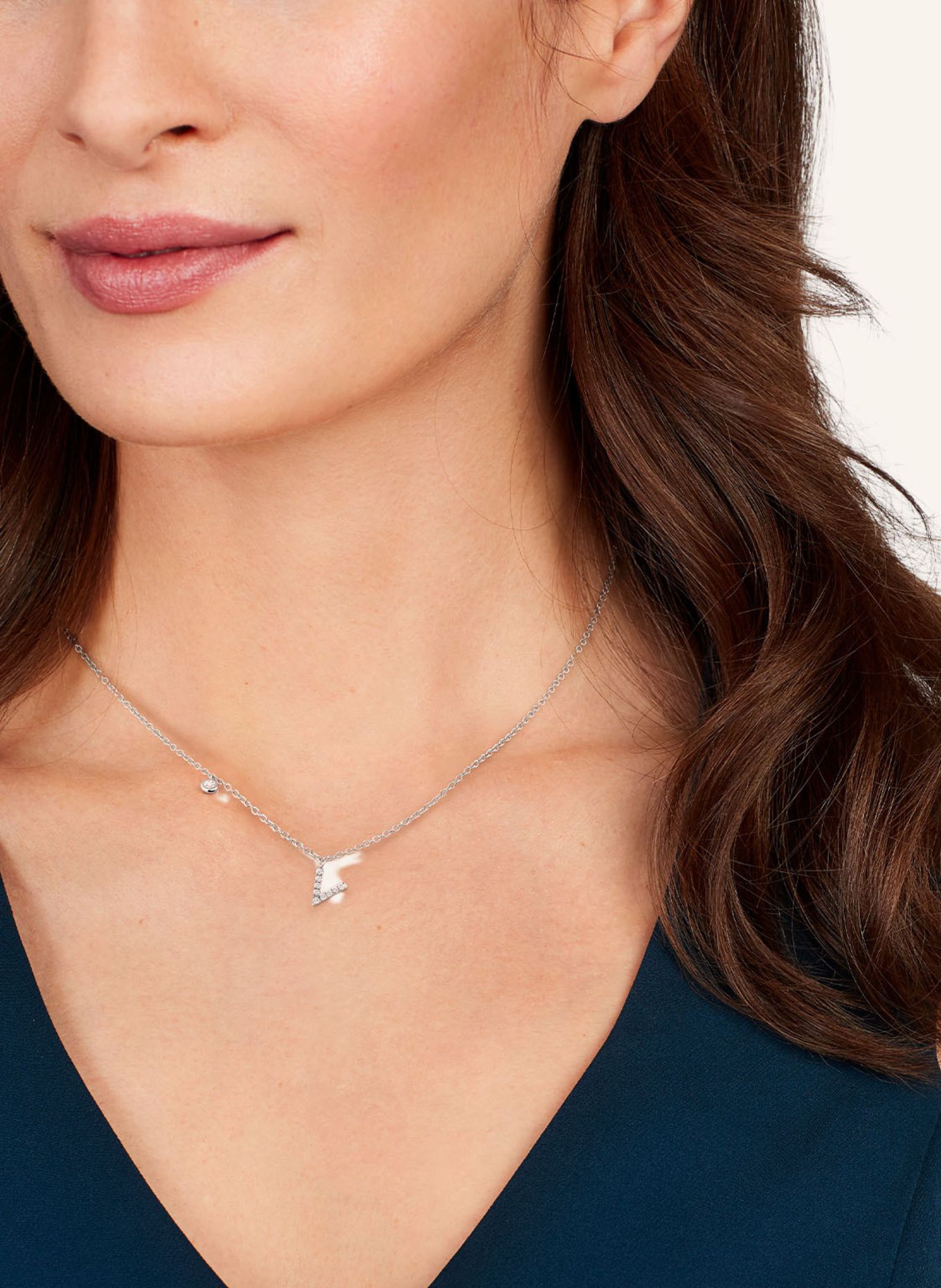 WEMPE Fine Jewelry Anhänger MINIMALISM: WEISSGOLD