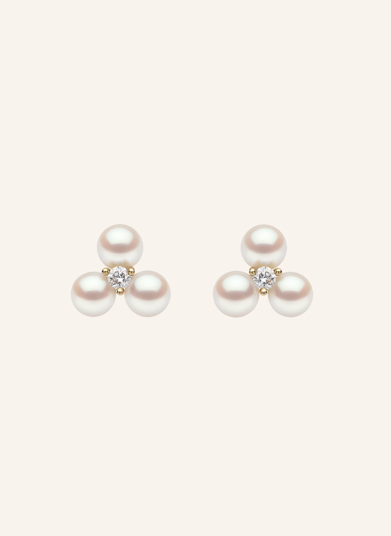 WEMPE Fine Jewelry Ohrstecker Minimalism: GOLD