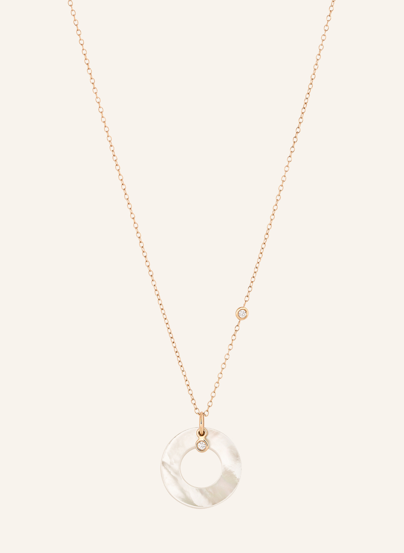 WEMPE Anhänger TWIST Fine Jewelry: ROSÉGOLD