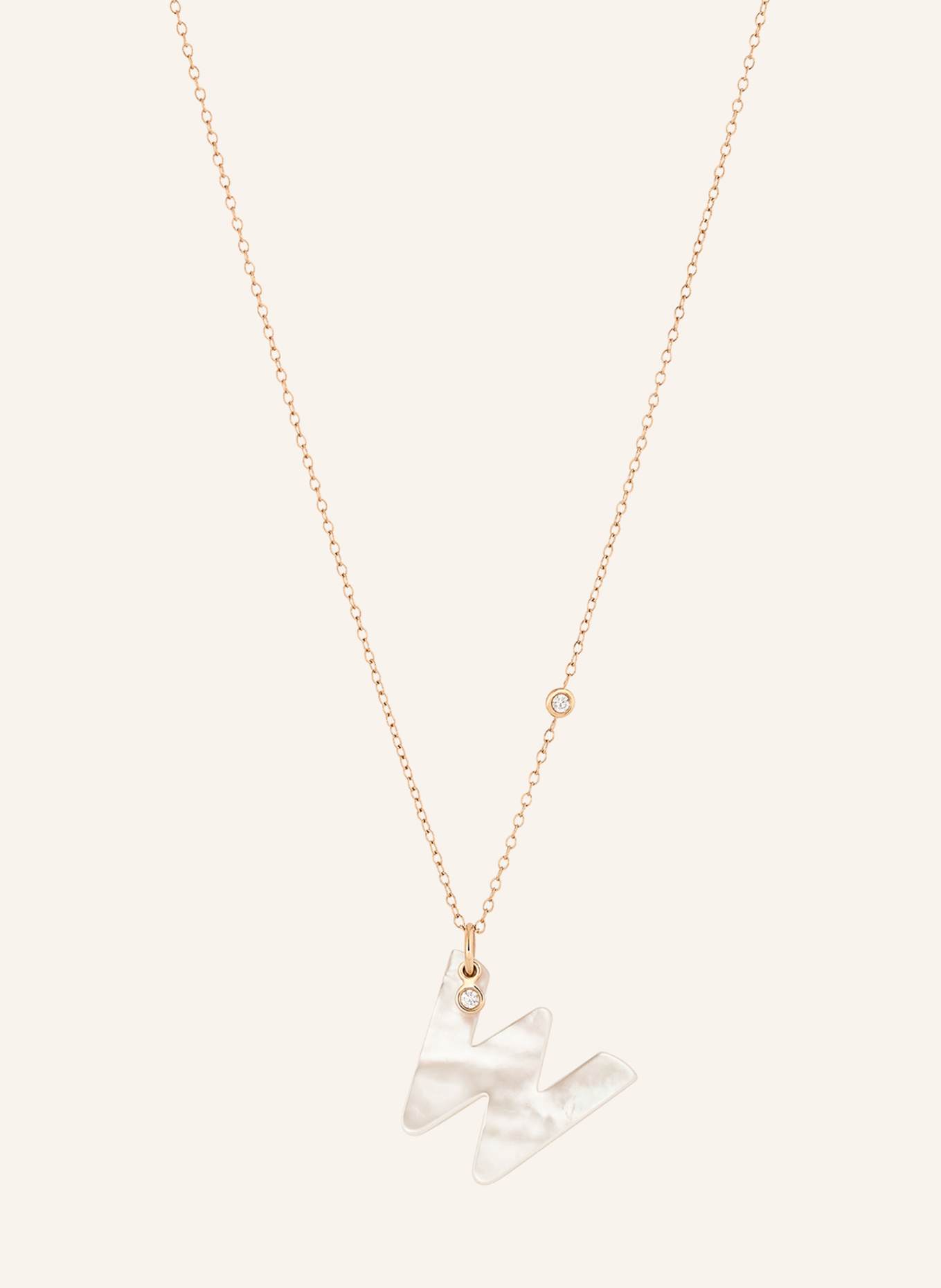 WEMPE Anhänger TWIST Fine Jewelry: ROSÉGOLD
