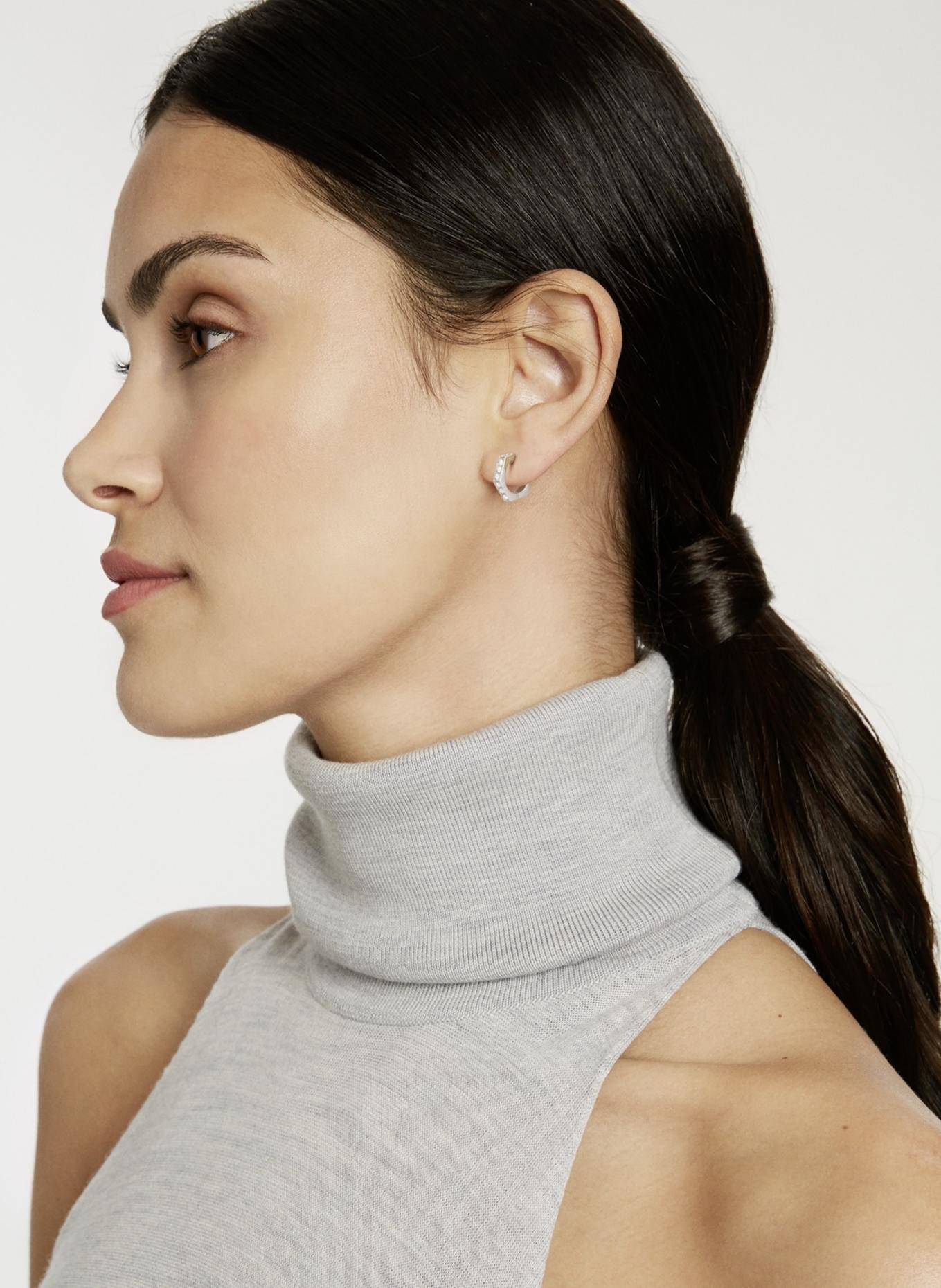 WEMPE Fine Jewelry Creole TWIST: WEISSGOLD