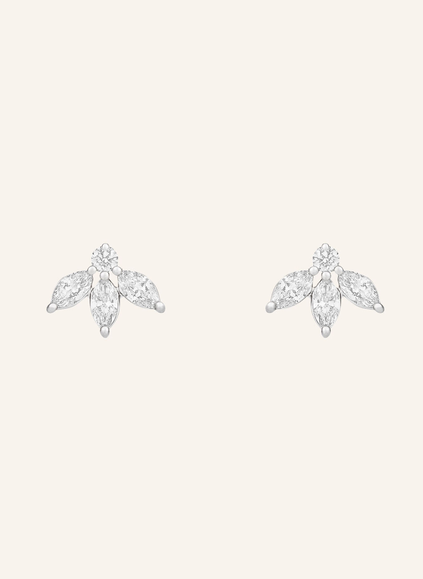WEMPE Fine Jewelry Ohrstecker Minimalism: WEISSGOLD