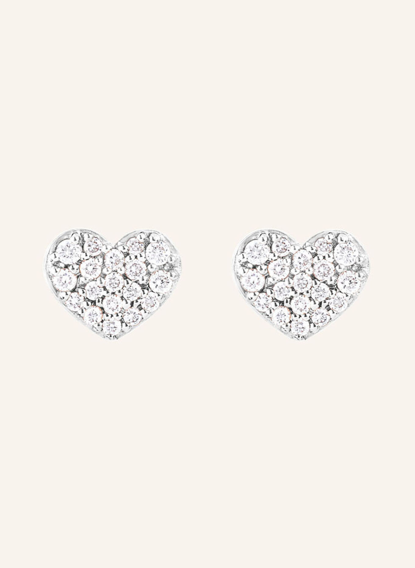 WEMPE Fine Jewelry Ohrringe MINIMALISM: WEISSGOLD