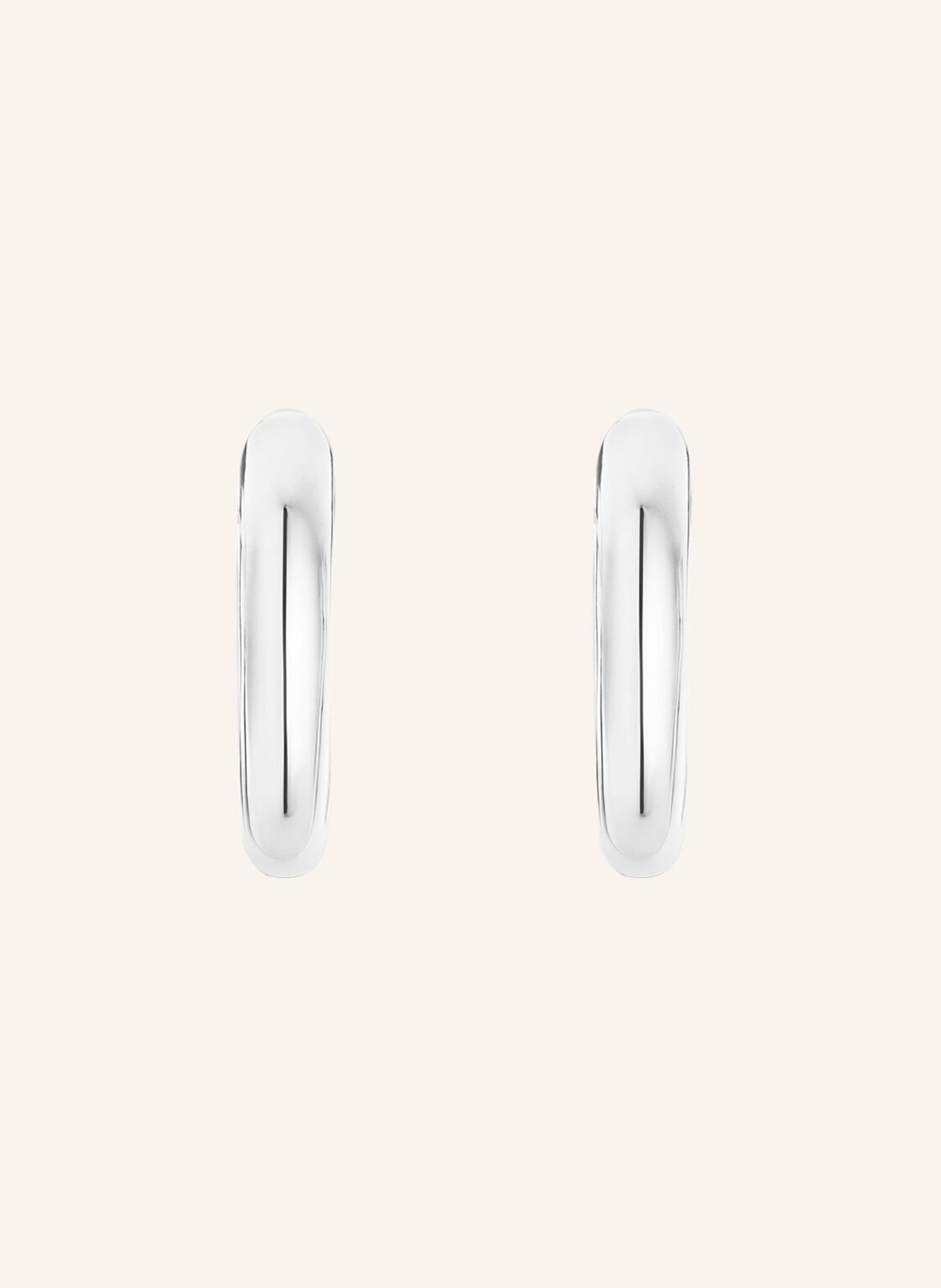 WEMPE Fine Jewelry Creole MINIMALISNM: WEISSGOLD